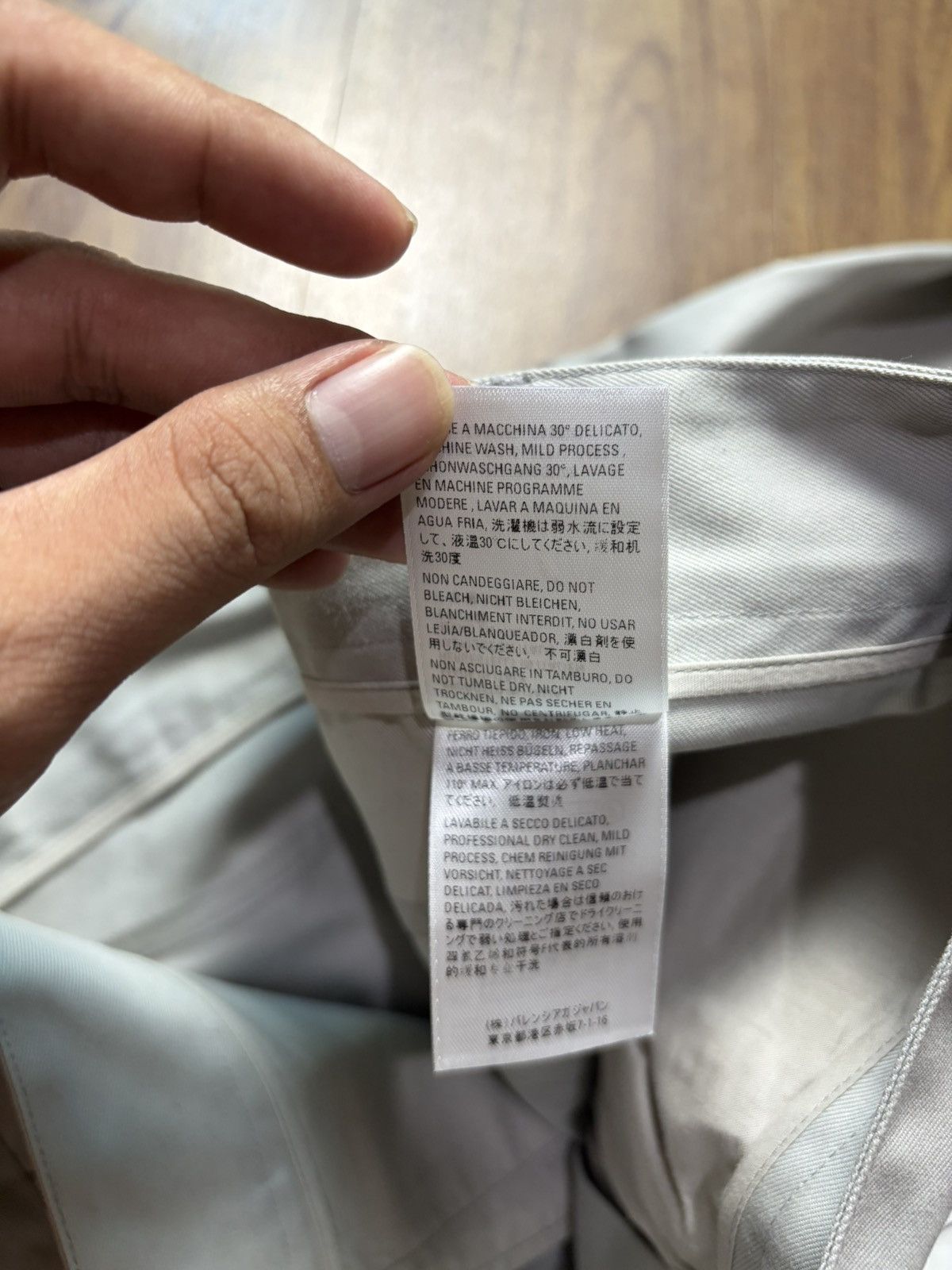 Balenciaga FREE TAX! BNWT 2018 Balenciaga Grey Fluid Trouser Pants Size US 30 / EU 46 - 12 Thumbnail