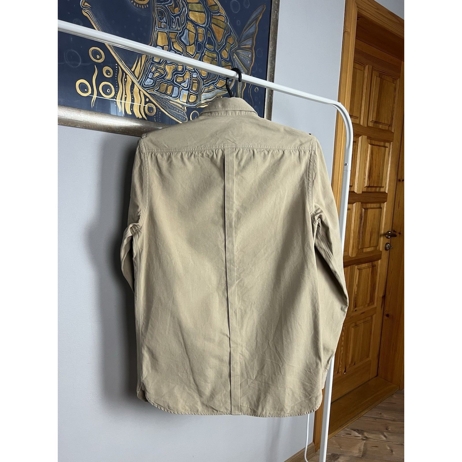 Burberry Prorsum RARE! Burberry Prorsum Men`s Beige Overshirt Jacket Size S Size US S / EU 44-46 / 1 - 10 Thumbnail
