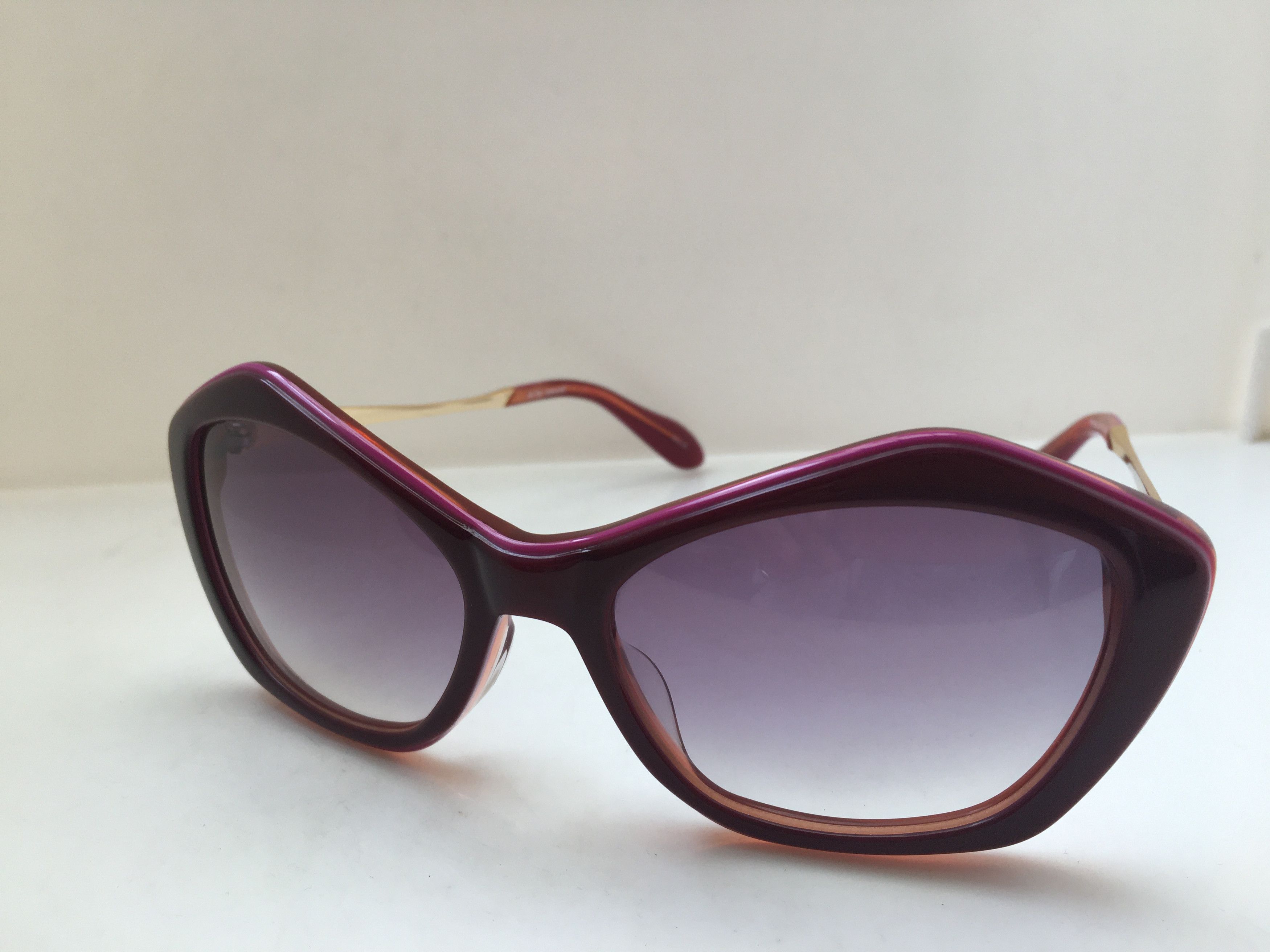 Other Reddish Purple Cateye Diva Sunglasses Frame Size ONE SIZE - 3 Thumbnail
