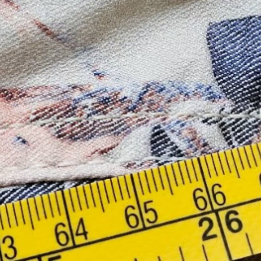 MAC Jeans MAC Jeans Floral Cream Denim Jeans Women 28 6 Medium Size 28" / US 6 / IT 42 - 3 Thumbnail