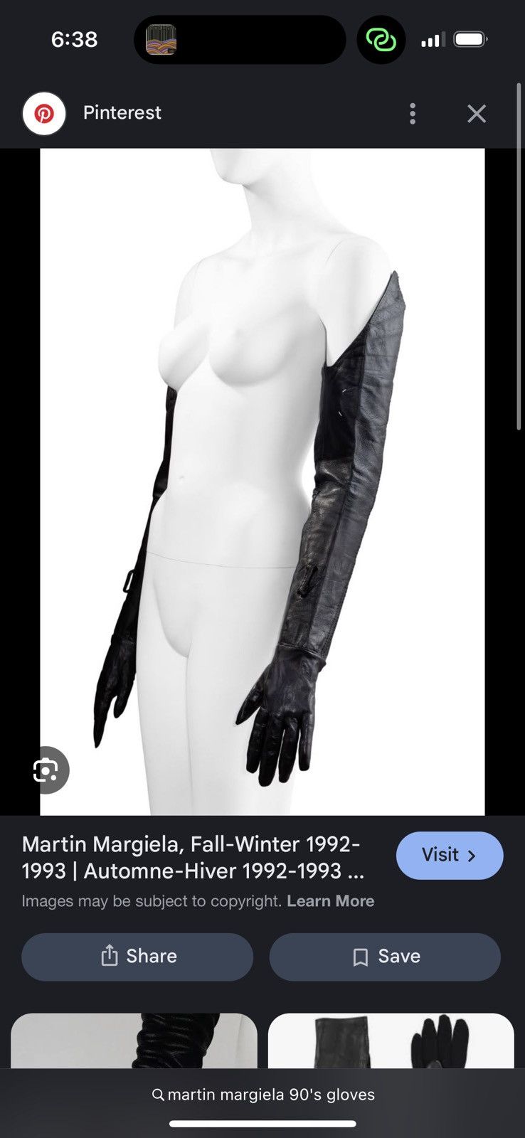 Maison Margiela Maison martin margiela 1992-93 gloves Size ONE SIZE - 9 Thumbnail