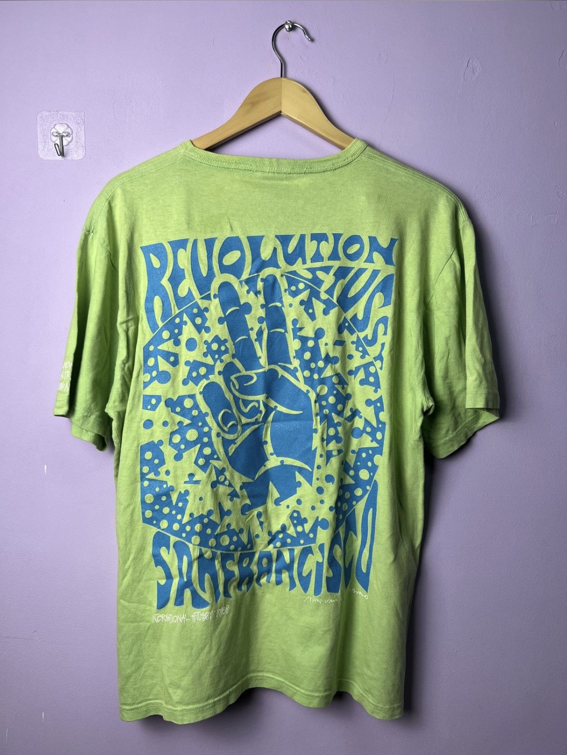 Stussy 🔥Rare Vintage Stussy Revolution Peace Tees Size US M / EU 48-50 / 2 - 3 Thumbnail