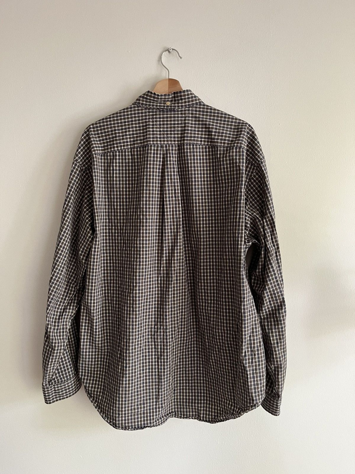 Tommy Hilfiger Tommy Hilfiger 100% Cotton Plaid 90s Y2K 00s Boxy Size US XL / EU 56 / 4 - 2 Thumbnail