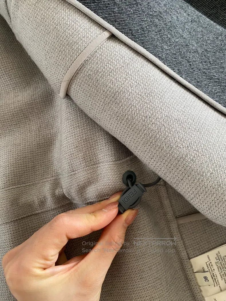 Fendi Fendi Grey cardigan coat Size XS / US 0-2 / IT 36-38 - 9 Thumbnail