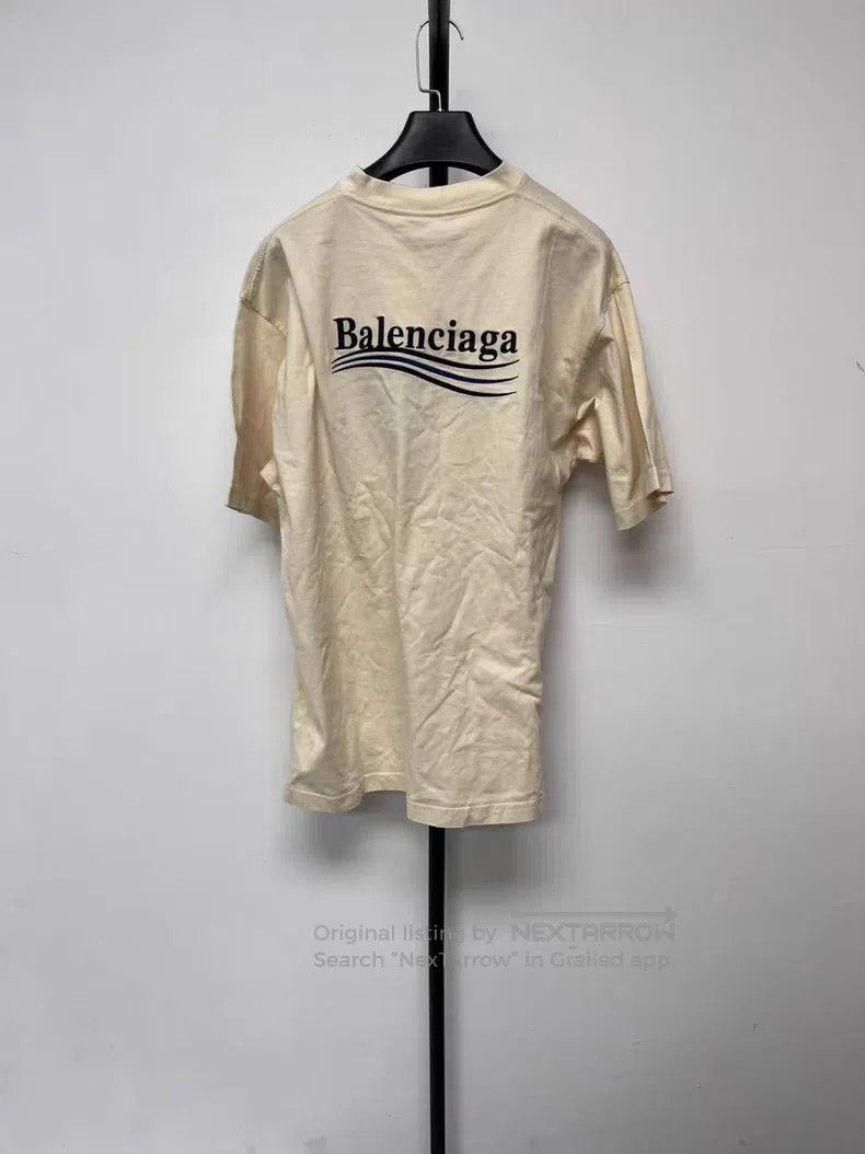 Balenciaga Balenciaga Logo Letter Print Round Neck Short Sleeve Ragla Size XS / US 0-2 / IT 36-38 - 2 Thumbnail