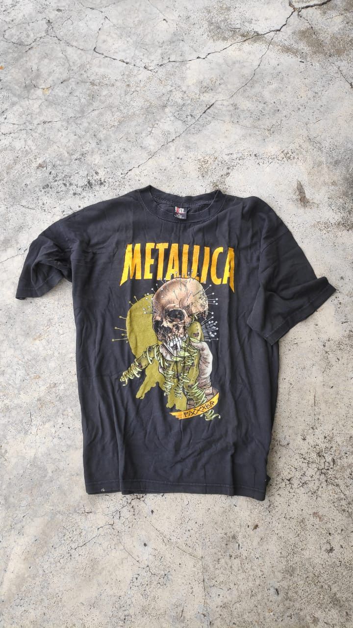 Band Tees VINTAGE METALLICA PUSHEAD FIXXER TEE Size US XL / EU 56 / 4 - 1 Thumbnail