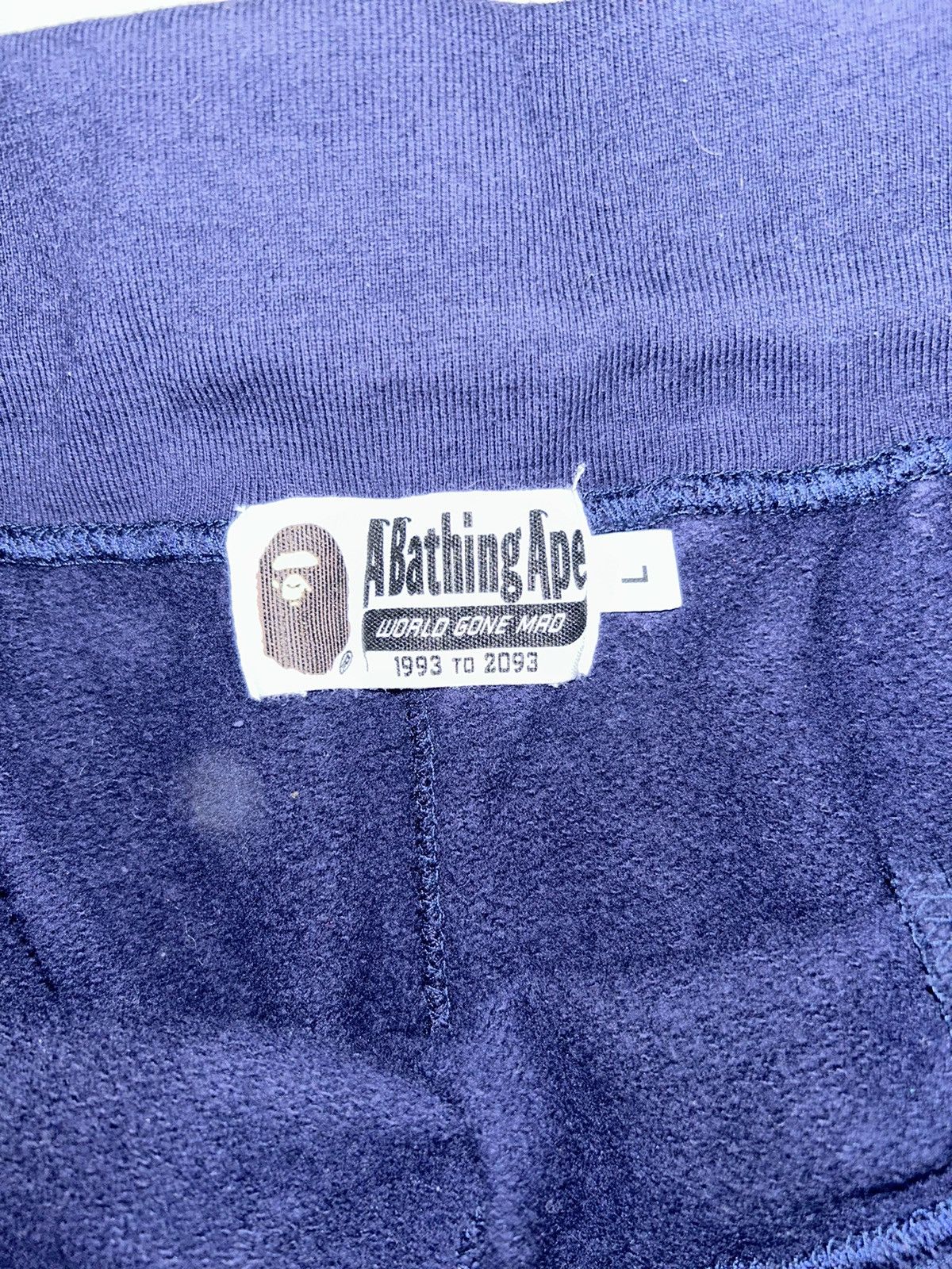 Bape Shark Sweat Shorts Size US 33 - 4 Thumbnail