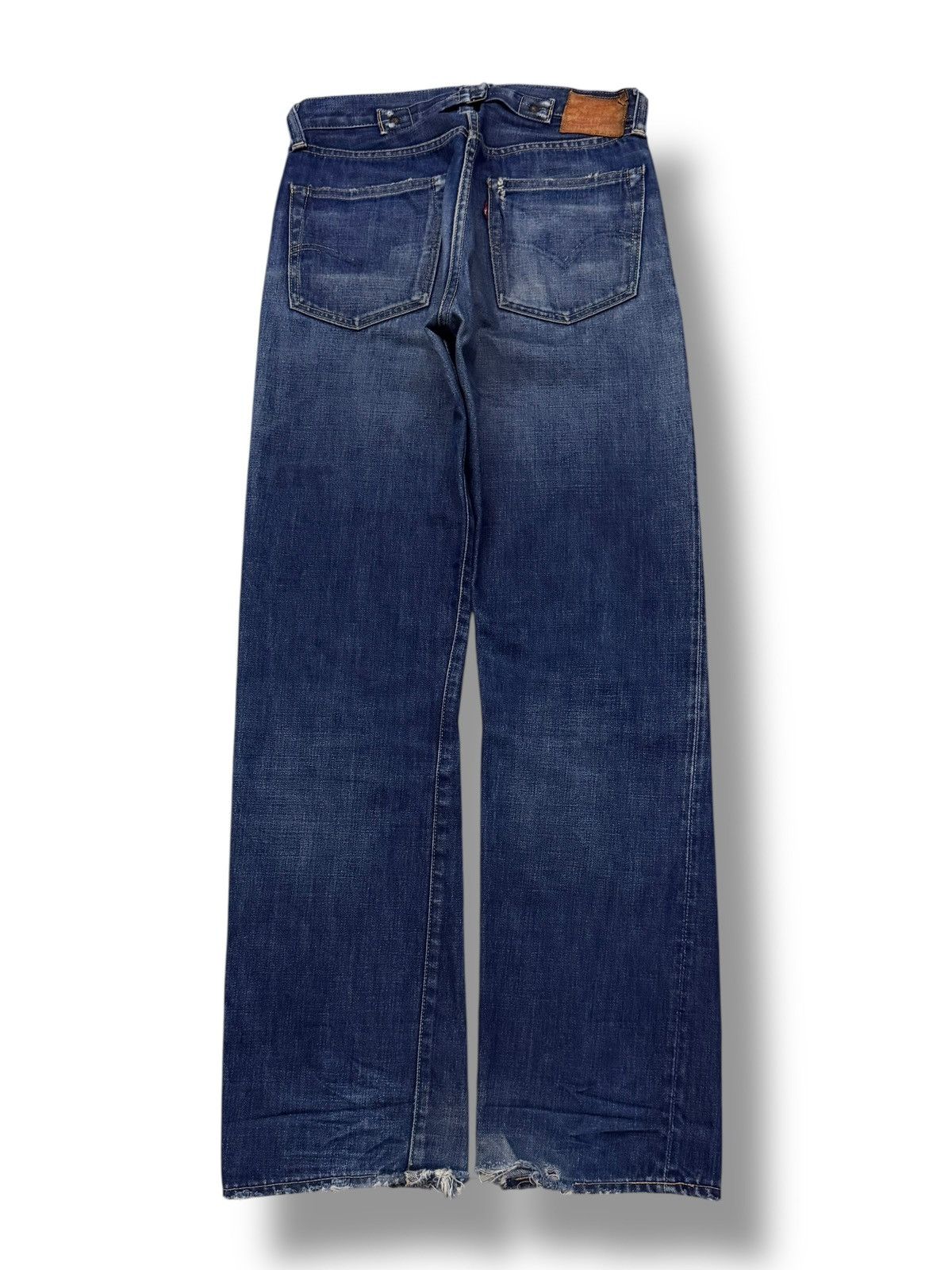 Levi's Vintage Clothing Vintage 00s Levi’s 501-XX Big E Buckle Back Selvedge Japan Size US 30 / EU 46 - 3 Thumbnail