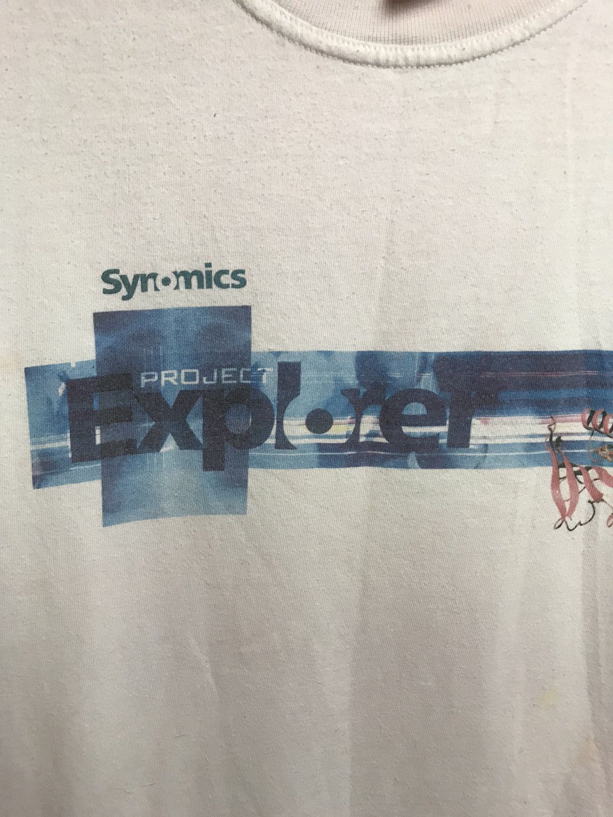 Microsoft Vintage 90s Explorer Project tee apple nokia Motorola Size US L / EU 52-54 / 3 - 3 Thumbnail