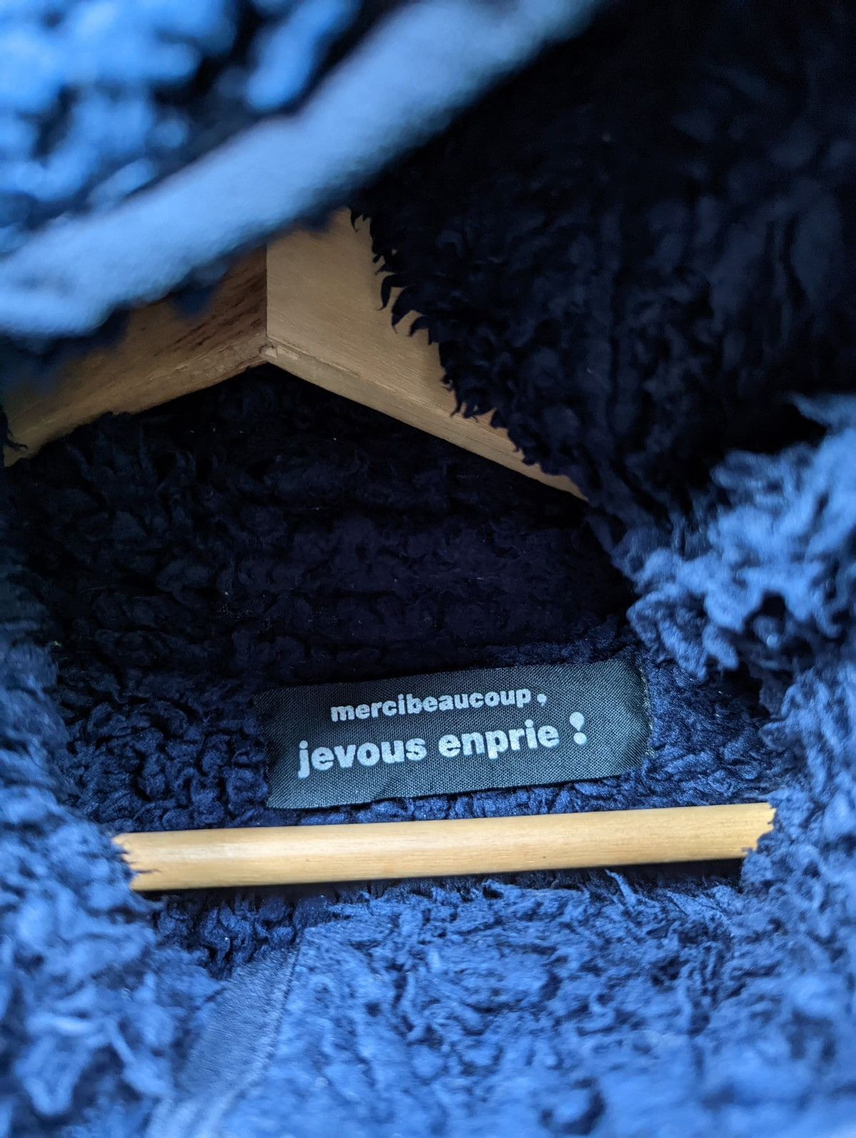 Issey Miyake × mercibeaucoup Mercibeaucoup jevous enprie Fleece Jacket Hoodie Size US S / EU 44-46 / 1 - 4 Thumbnail