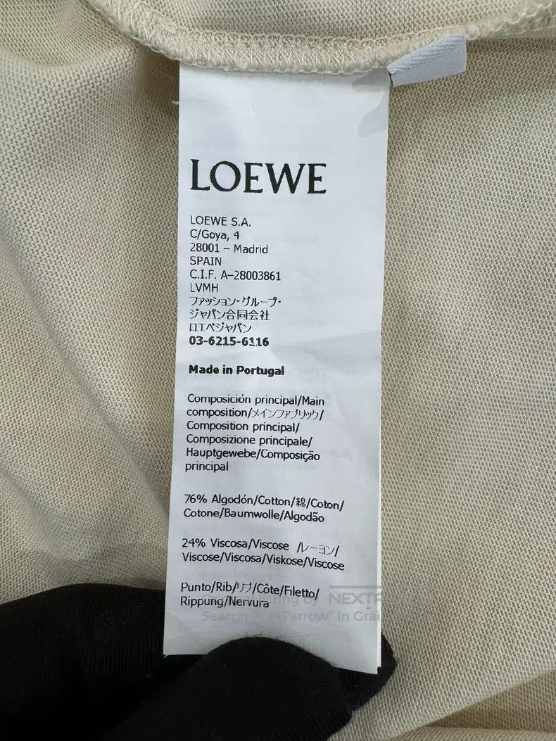 Loewe Loewe Women's blue jeans with leather logo and double pock Size S / US 4 / IT 40 - 8 Thumbnail