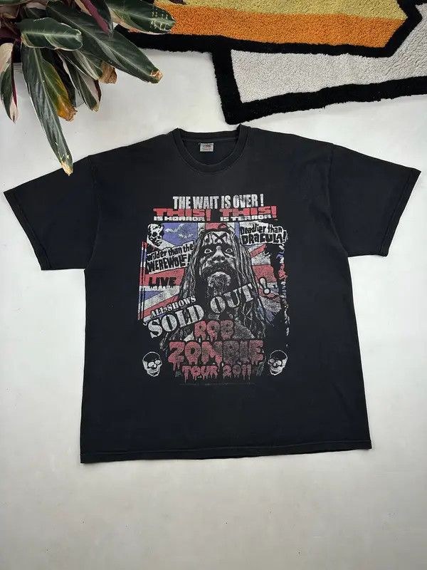 Band Tees Adachi x Mei Vintage Y2K Rob Zombie Band Tee rock tshirt Size US XXL / EU 58 / 5 - 7 Thumbnail