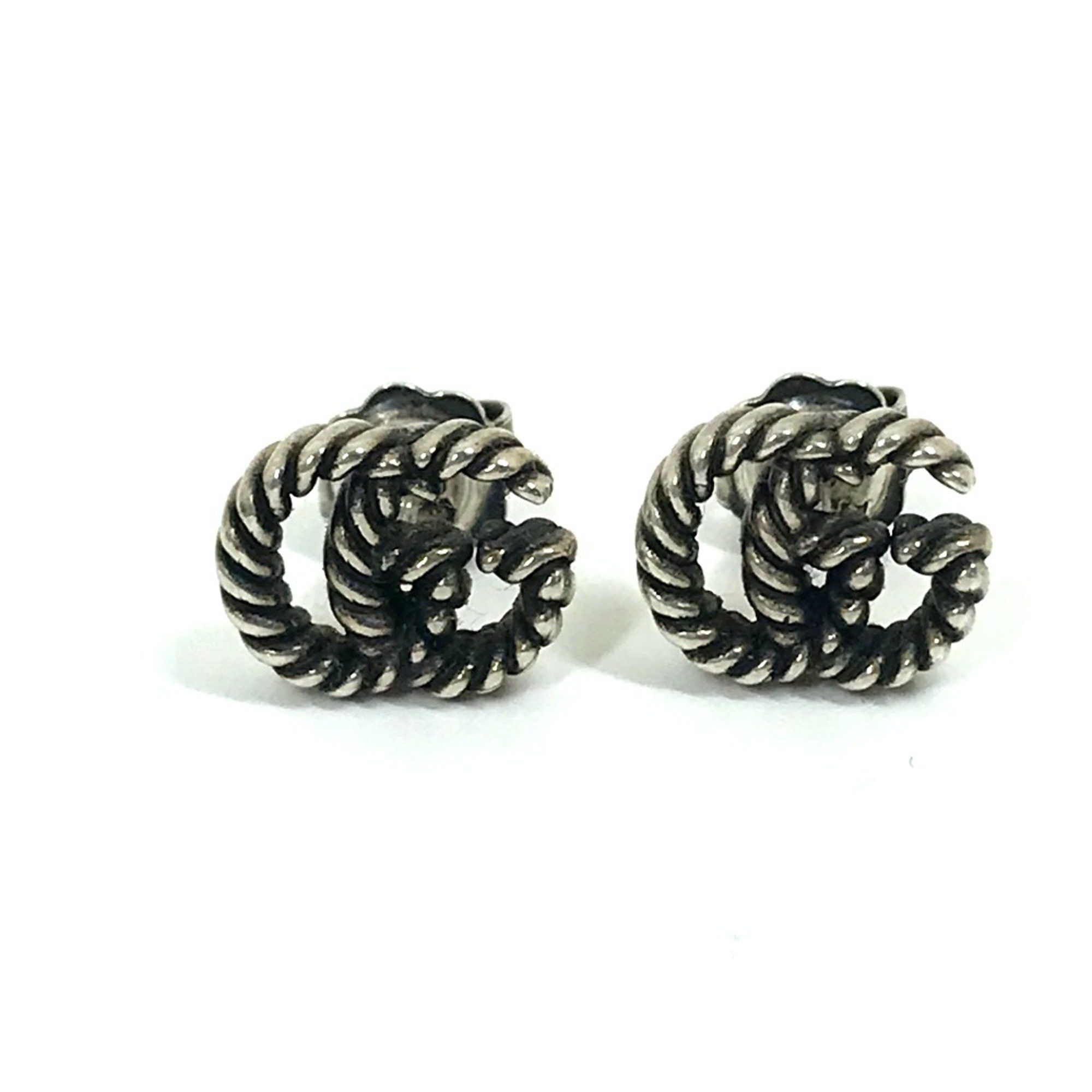 Gucci Gucci Logo GG Marmont Accessories Pierce Silver Size ONE SIZE - 1 Thumbnail