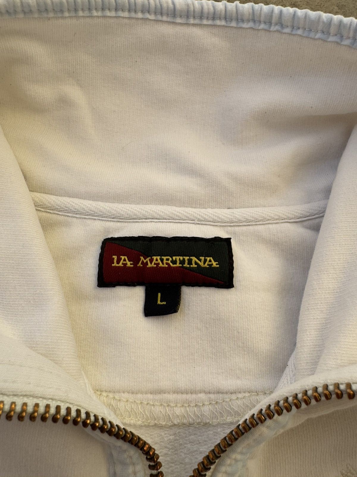 La Martina × Vintage Vintage La Martina ST.BARTH Full Zip Track Top Size US L / EU 52-54 / 3 - 11 Thumbnail