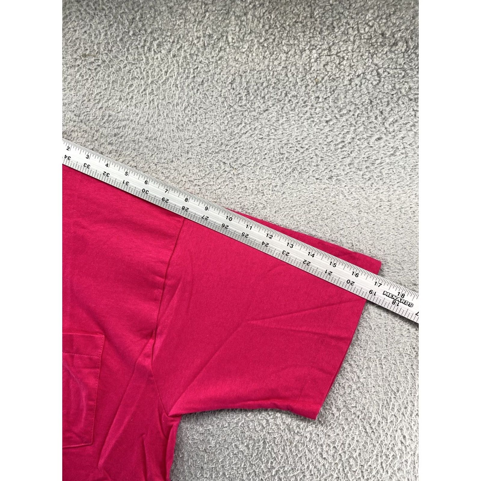Pinko VTG 90s Pink Pocket T Shirt USA Made Large NEW w/Tag Size US L / EU 52-54 / 3 - 7 Thumbnail