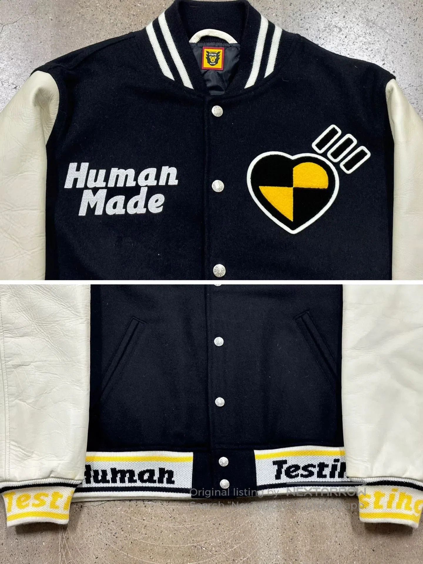 Human Made Human Made A$Ap Rocky Varsity Jacket. Size US L / EU 52-54 / 3 - 5 Thumbnail