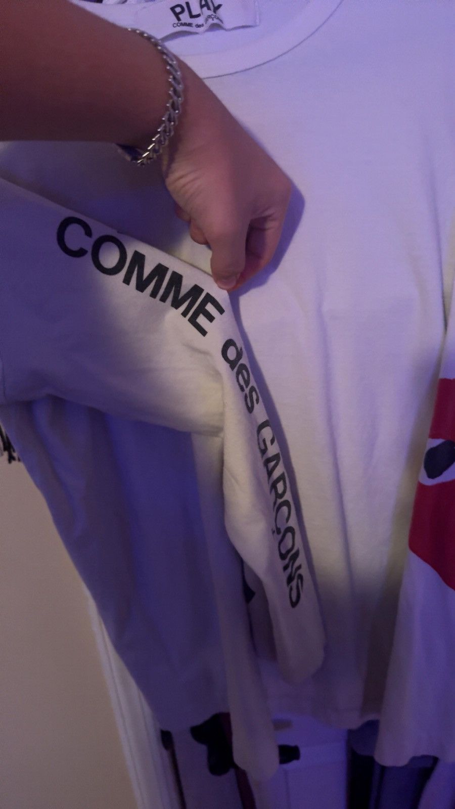 Comme des Garcons PLAY Comme Des Garcons PLAY “Heart Longsleeve” Size US M / EU 48-50 / 2 - 3 Thumbnail