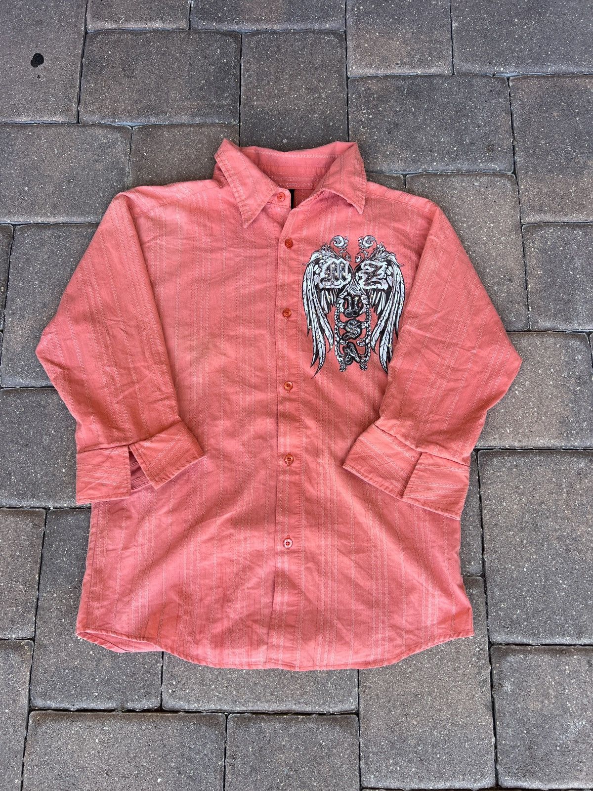 Affliction Vintage Y2K Women’s Button-Up Shirt 2000s Size M / US 6-8 / IT 42-44 - 1 Thumbnail