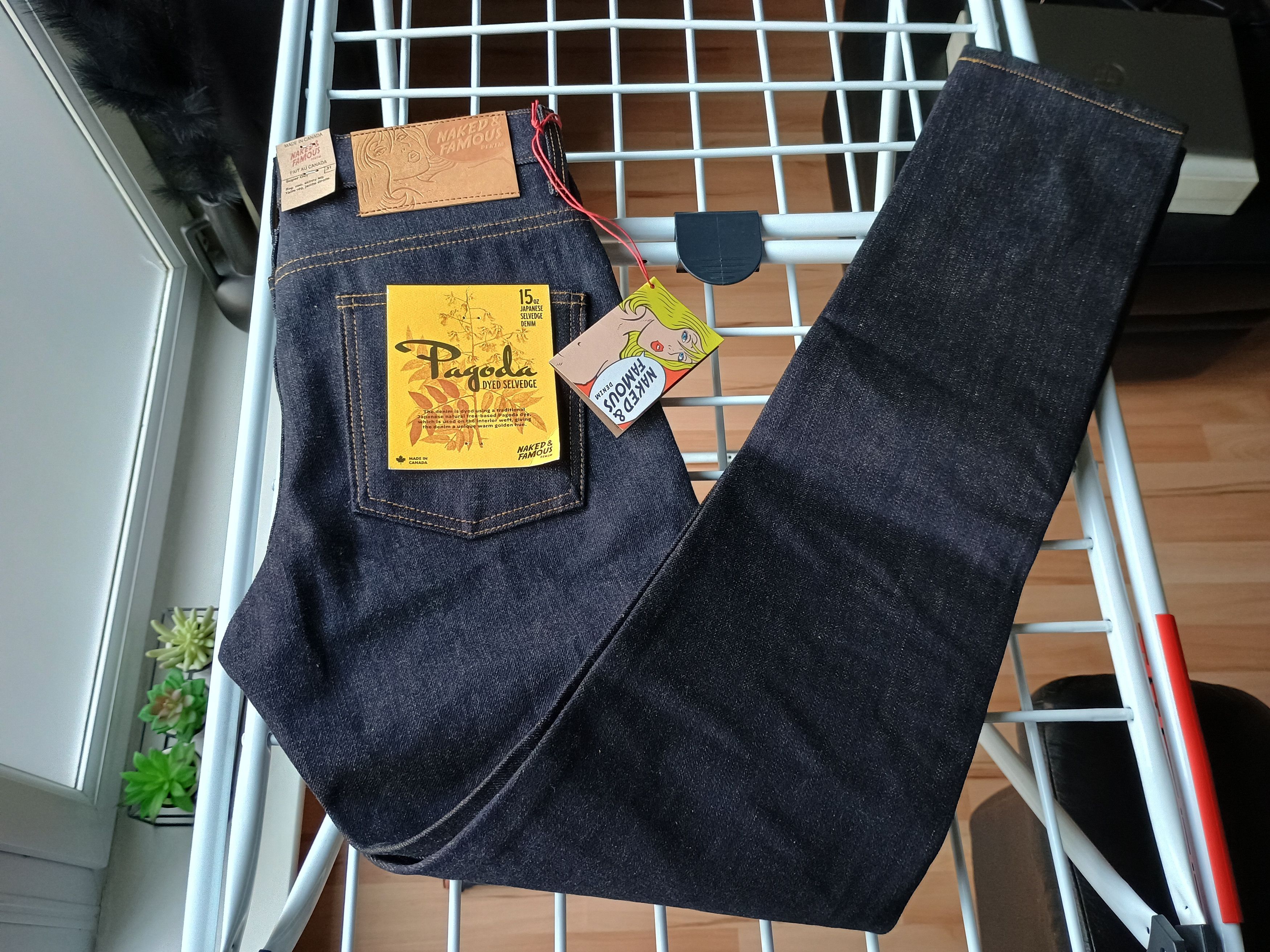 Naked & Famous Super Guy - Pagoda Dyed Selvedge Size US 31 - 2 Thumbnail