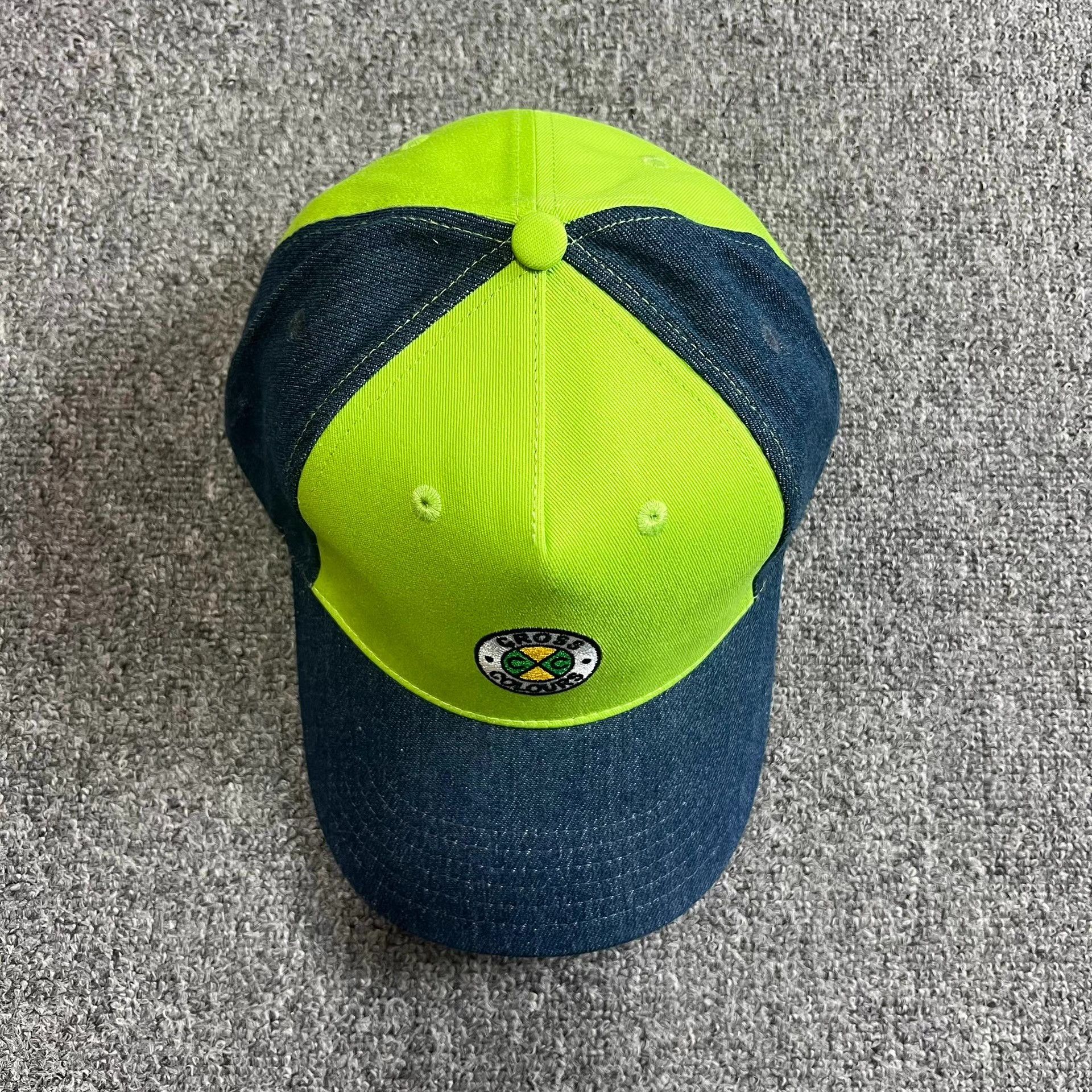 Cross Colours Cross Colours EmbroideredCurvedBrimBaseball Cap / Sun Hat。Q7 Size ONE SIZE - 3 Thumbnail