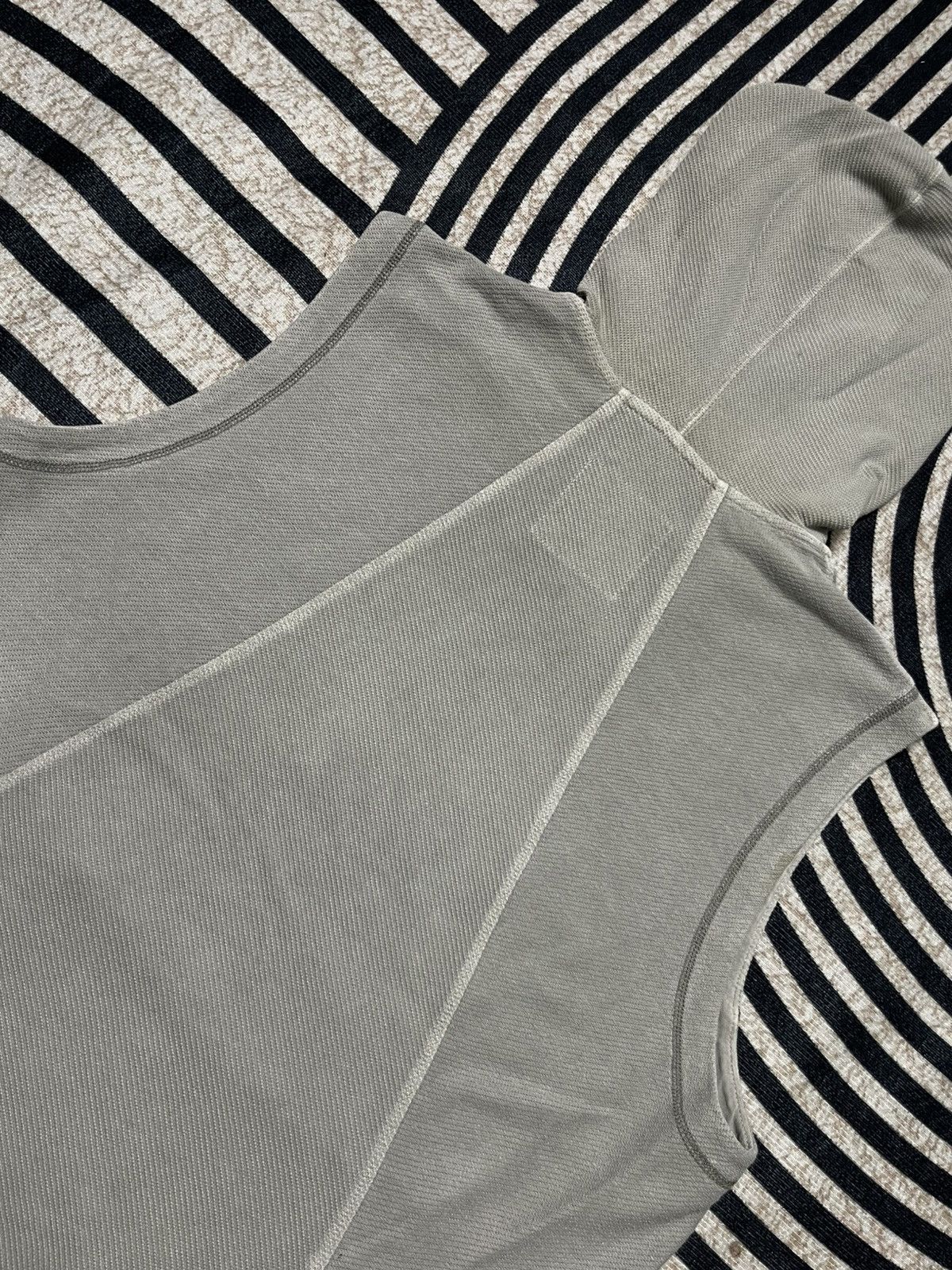 Marithe + Francois Girbaud 90s MARITHE FRANCOIS GIRBAUD SLEEVELESS ZIPPER HOODIE Size US M / EU 48-50 / 2 - 15 Thumbnail