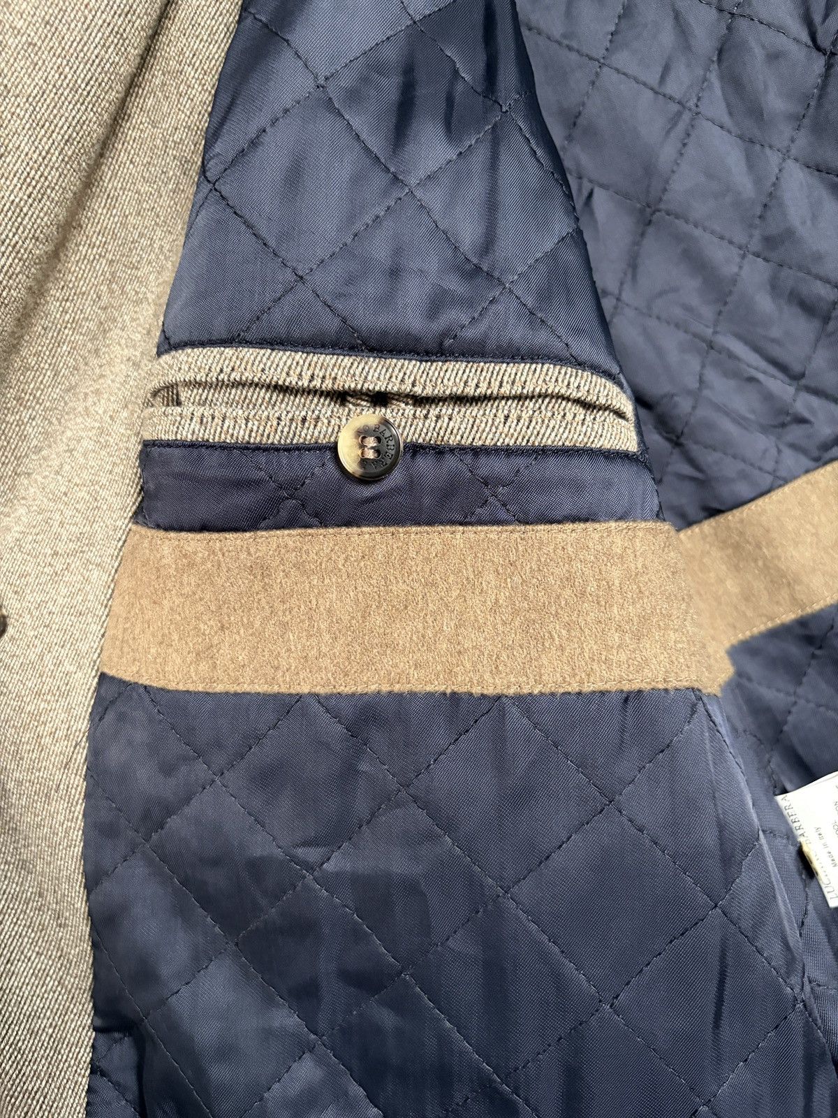 Luciano Barbera Luciano Barbera Luxury Wool Beige Coat Size US M / EU 48-50 / 2 - 22 Thumbnail