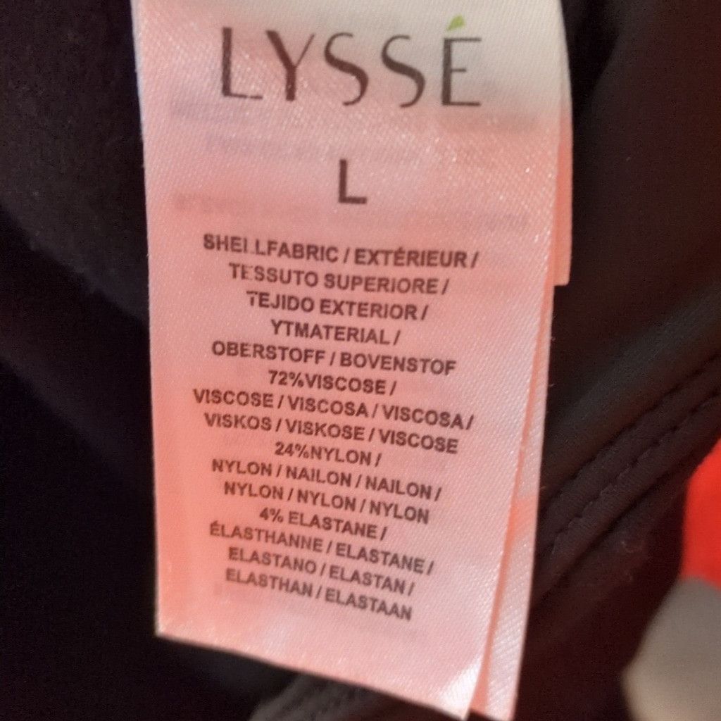 Other Lysse Black Ankle Length Leggings Size Large Size 28" / US 6 / IT 42 - 3 Thumbnail