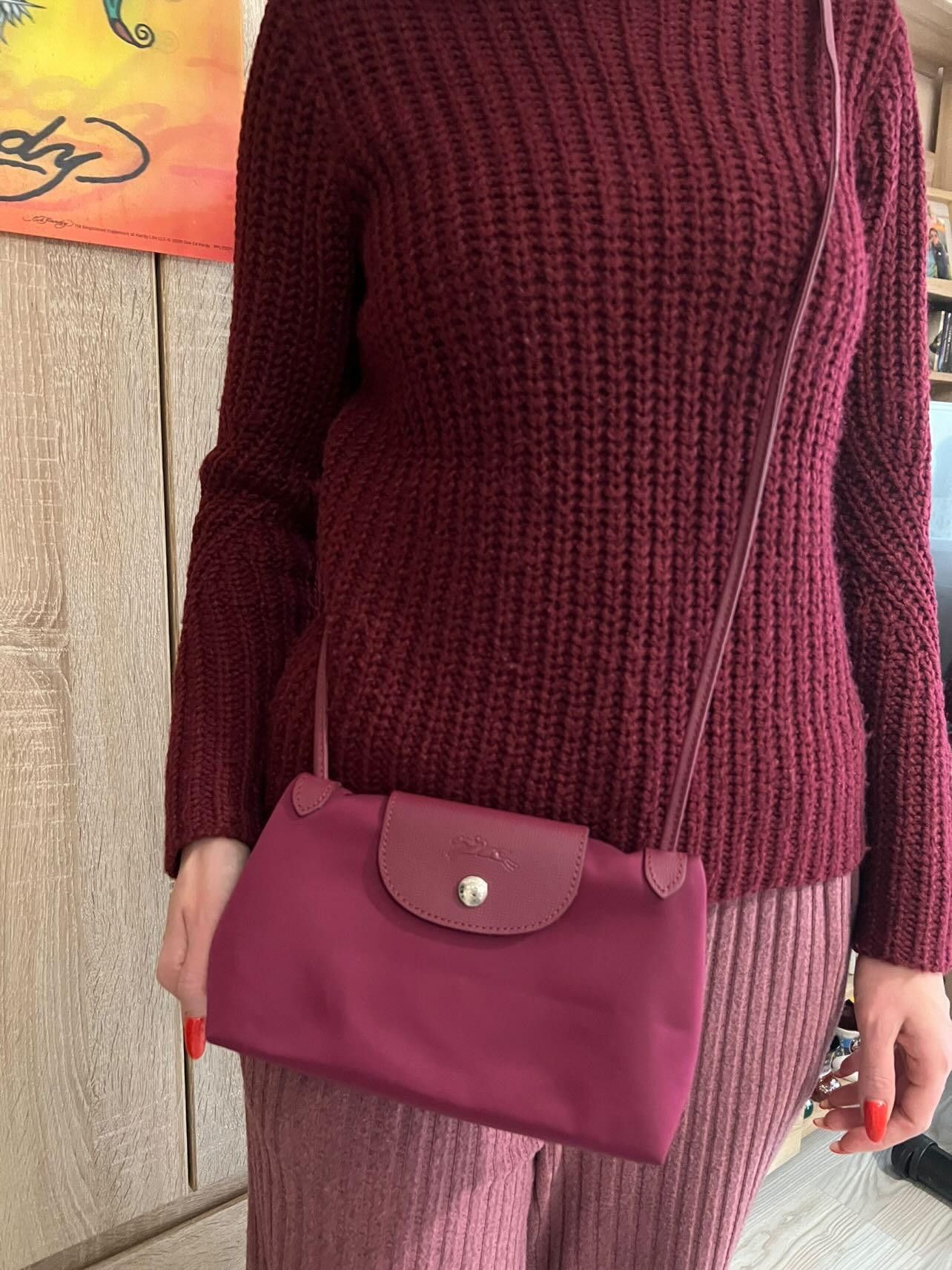 Longchamp Longchamp L1061 578 745 Neo Crossbody Cassis Bag 💥🔥 Size ONE SIZE - 11 Thumbnail