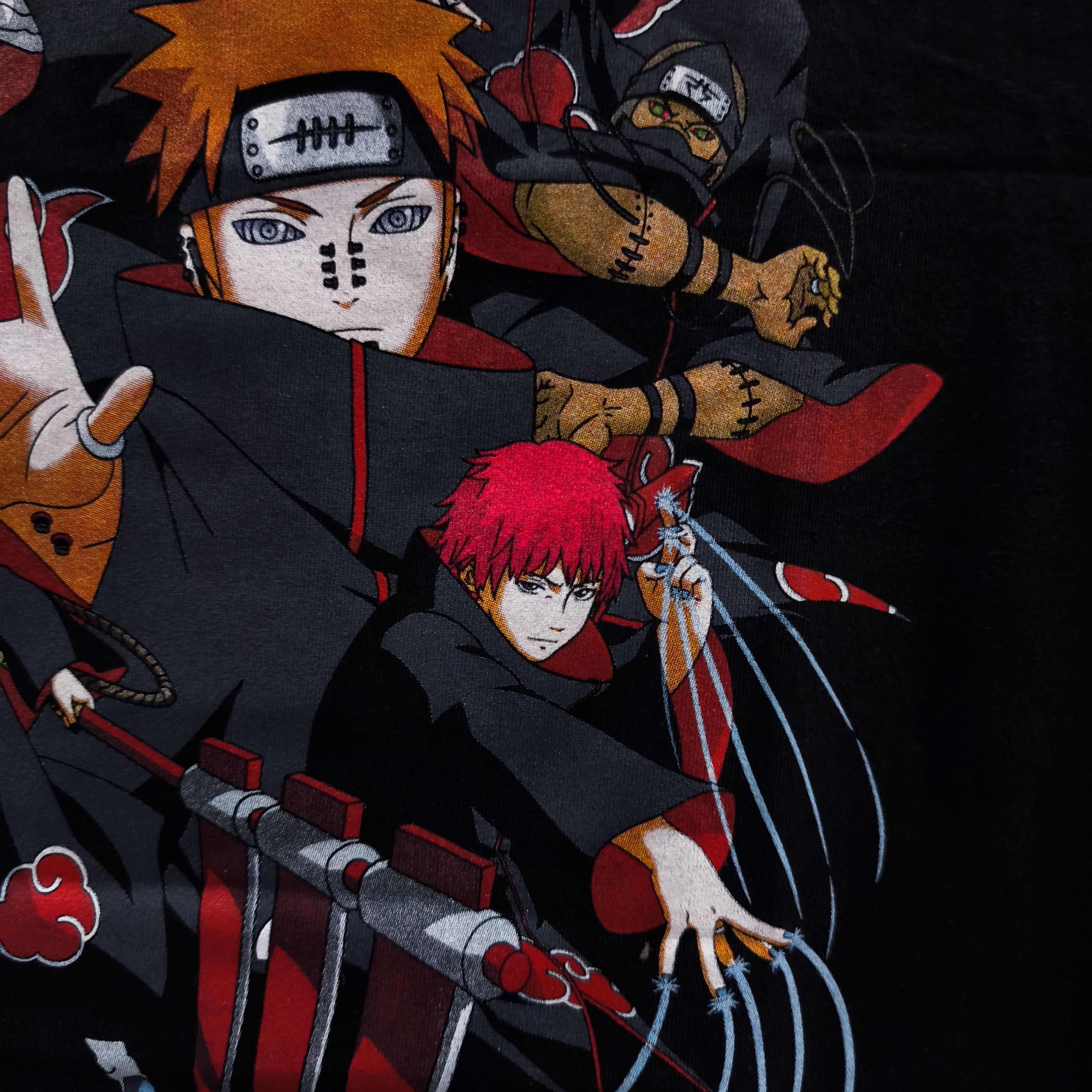 Anime Akatsuki Squad Naruto Shippuden T-shirt Size US XXL / EU 58 / 5 - 7 Thumbnail
