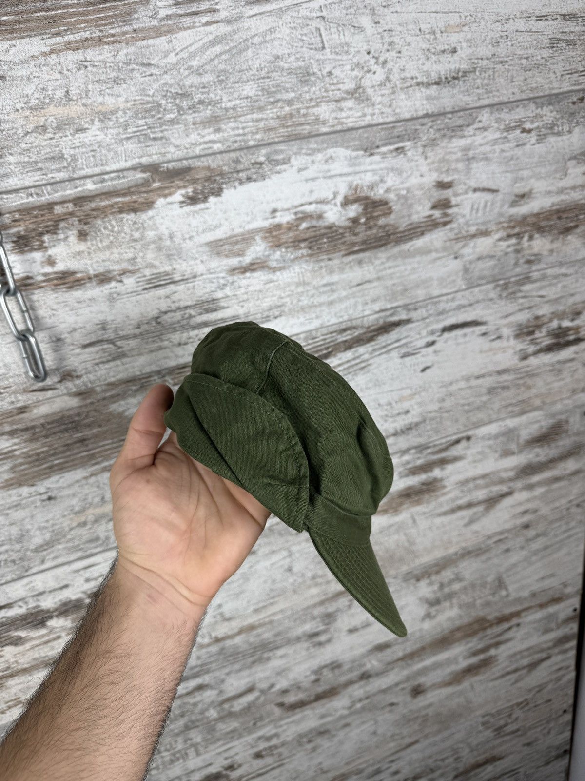 Vintage Vintage Swedish Army Military Earwarmer Flap Ear Cap Hat Size ONE SIZE - 2 Thumbnail