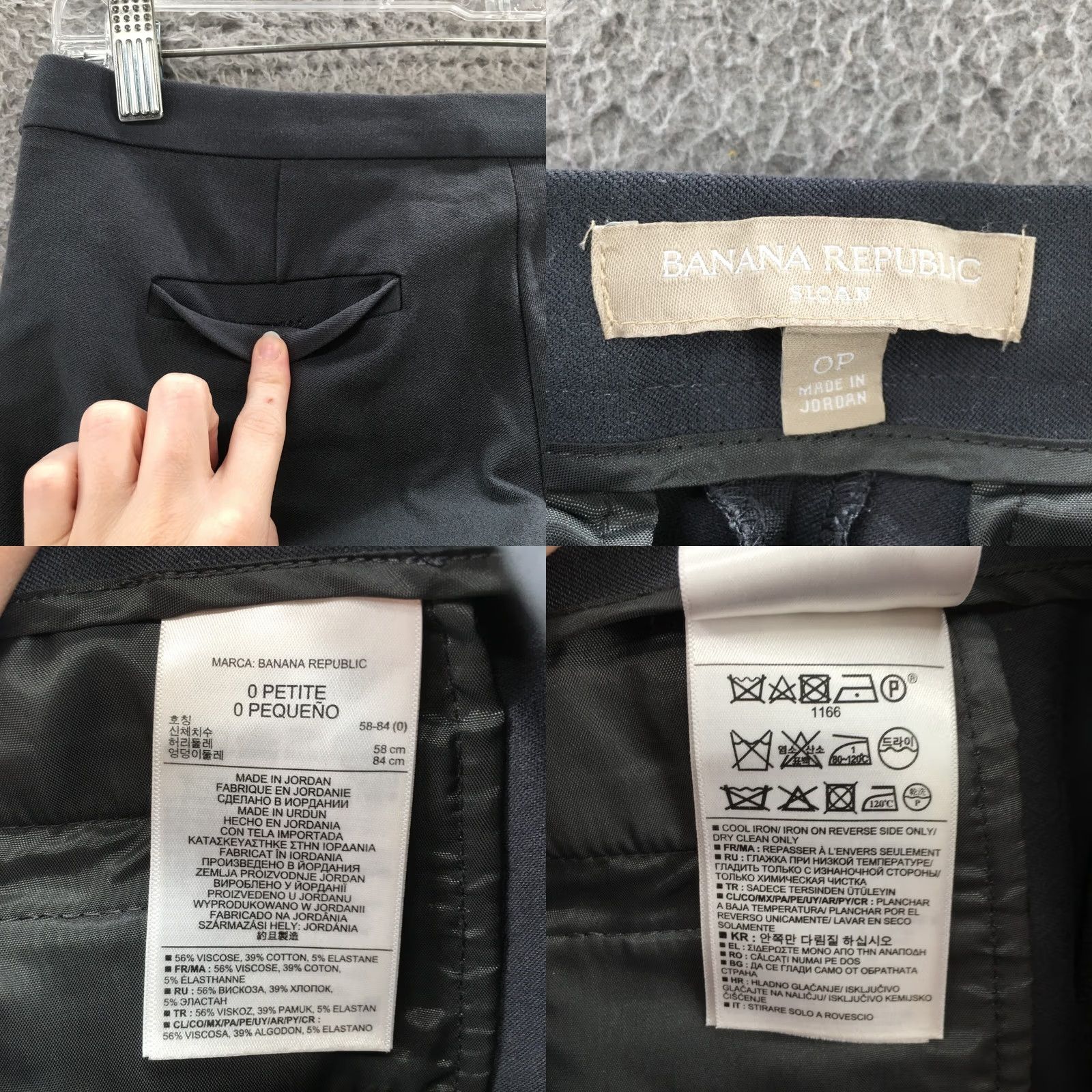 Banana Republic Banana Republic Sloan Capri Skinny Pants Womens 0P Gray Ankle Zip Capris Skinny Jeans 29x25 Womens Size 25" / US 0 / IT 36 - 10 Thumbnail