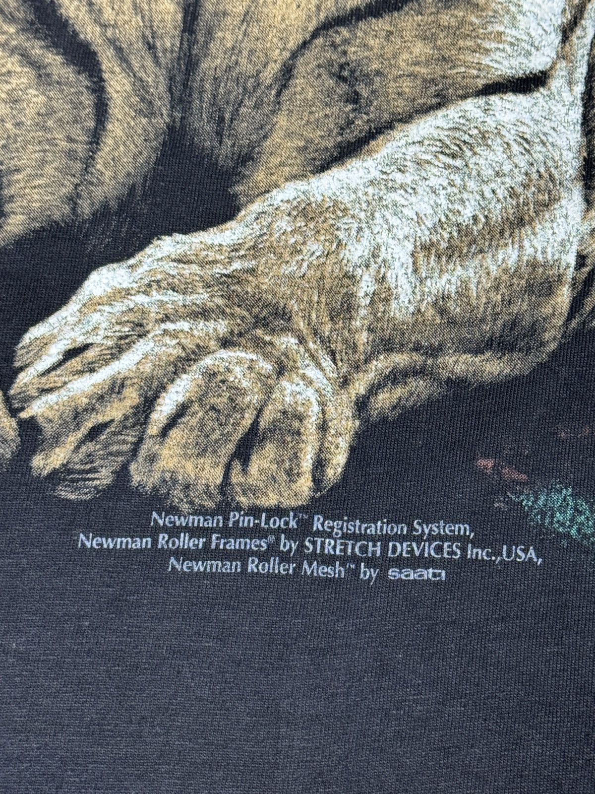 Hanes White Tiger Siberian Bengal 90s XL Nature T Shirt Never Worn Size US XL / EU 56 / 4 - 3 Thumbnail