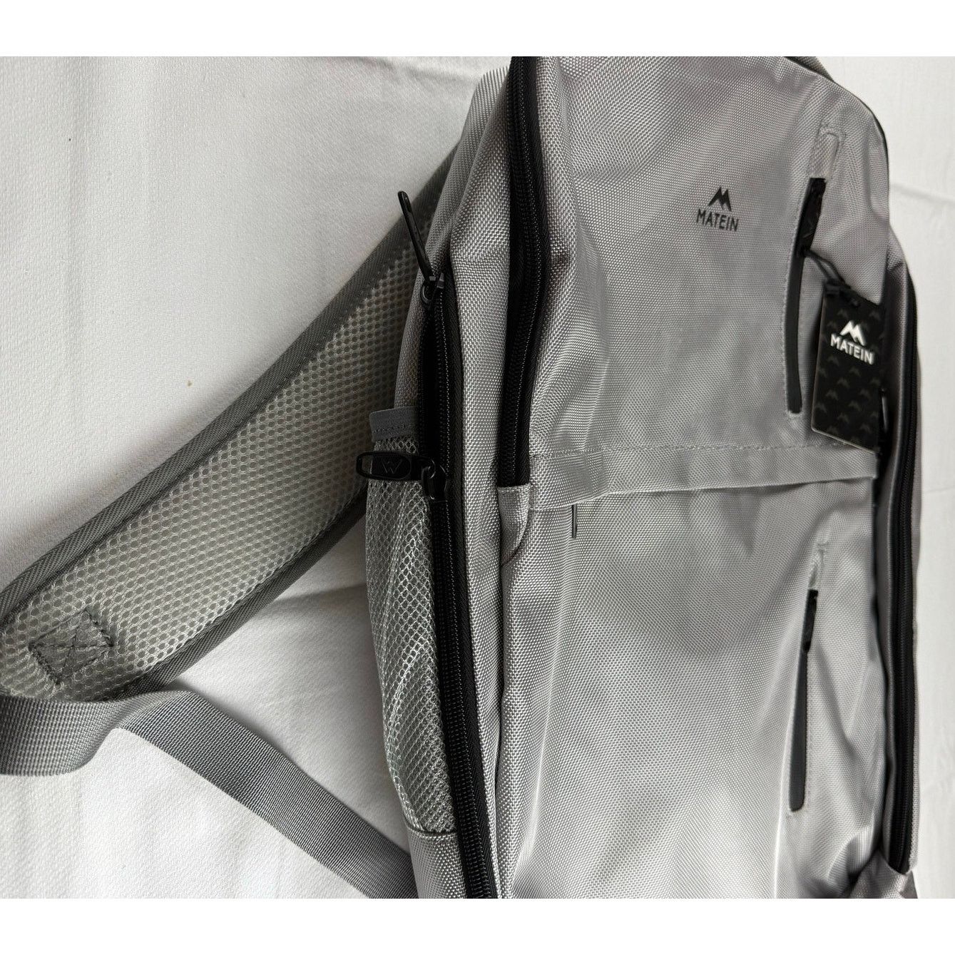 Other Matein Travel Backpack - Gray - New with Tags & Charger Size ONE SIZE - 5 Thumbnail