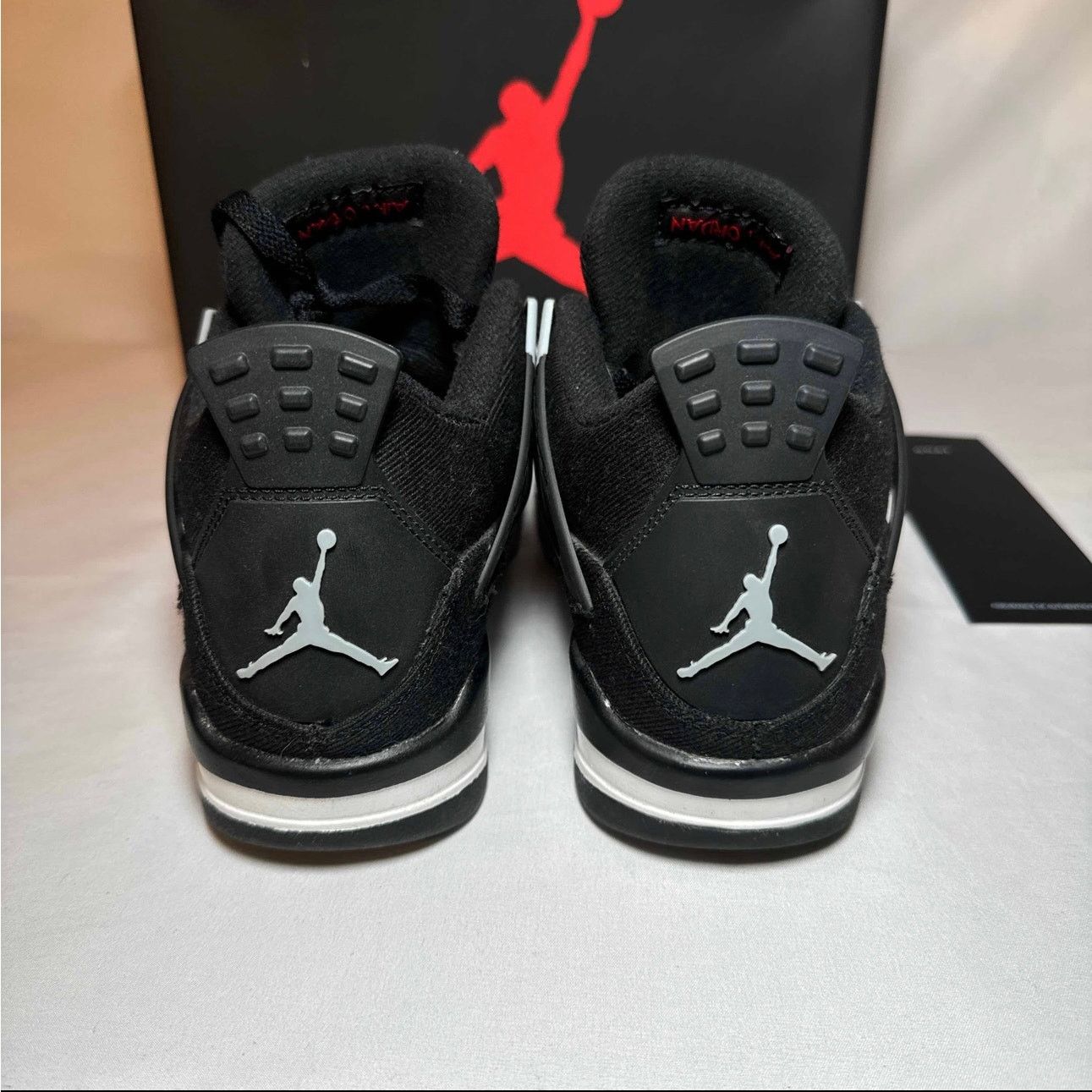 Jordan Brand × Nike Size 5.5 - Air Jordan 4 Retro SE GS Black Canvas Men's Shoes Size US 5.5 / EU 38 - 5 Thumbnail