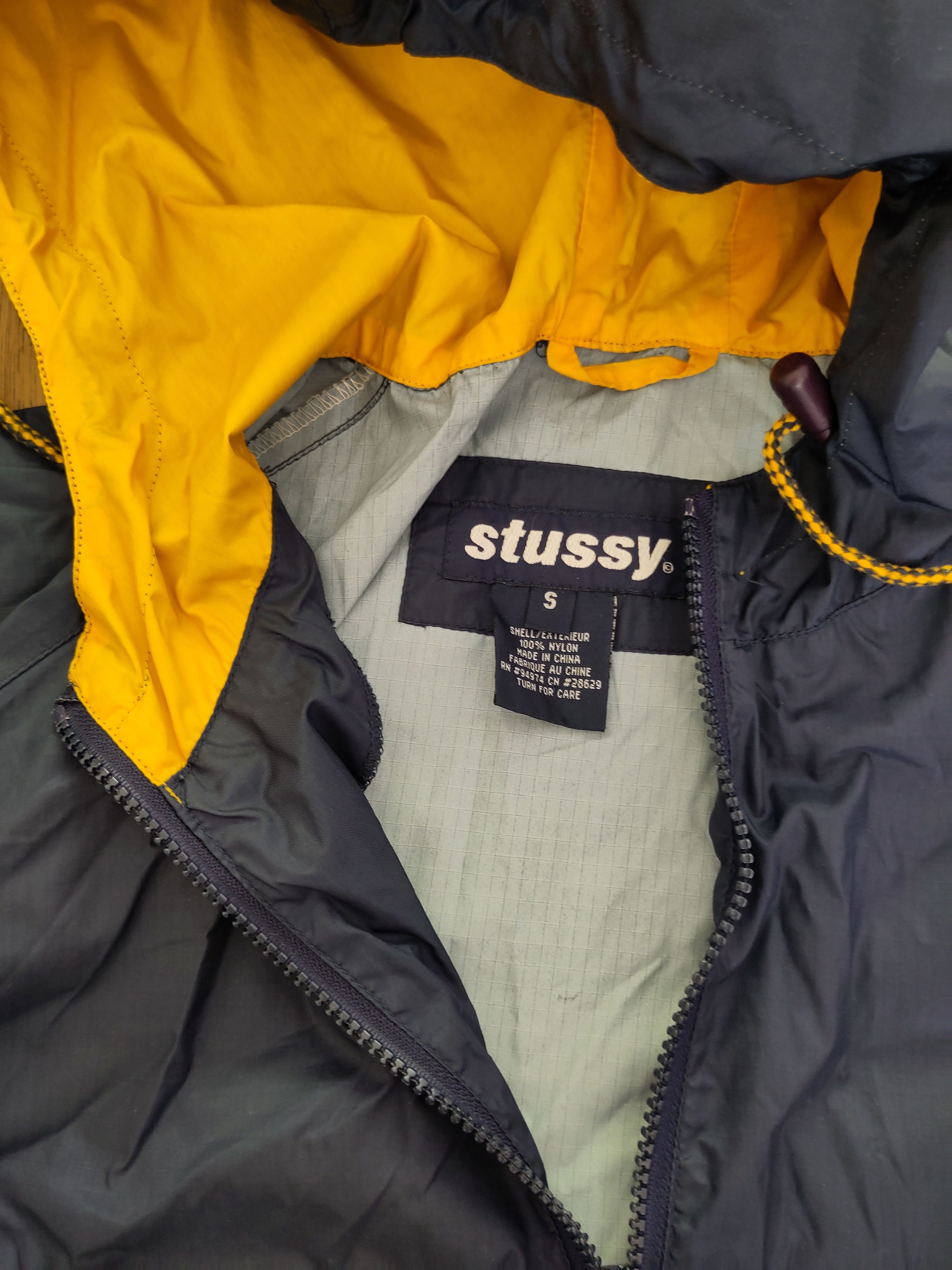 Stussy × Vintage Stussy anorak style packable windbreaker Size US S / EU 44-46 / 1 - 2 Thumbnail
