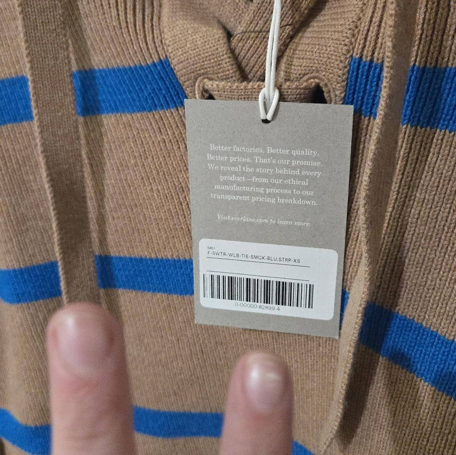 Everlane Everlane Lace Up Smock Sweater Size XS / US 0-2 / IT 36-38 - 8 Thumbnail