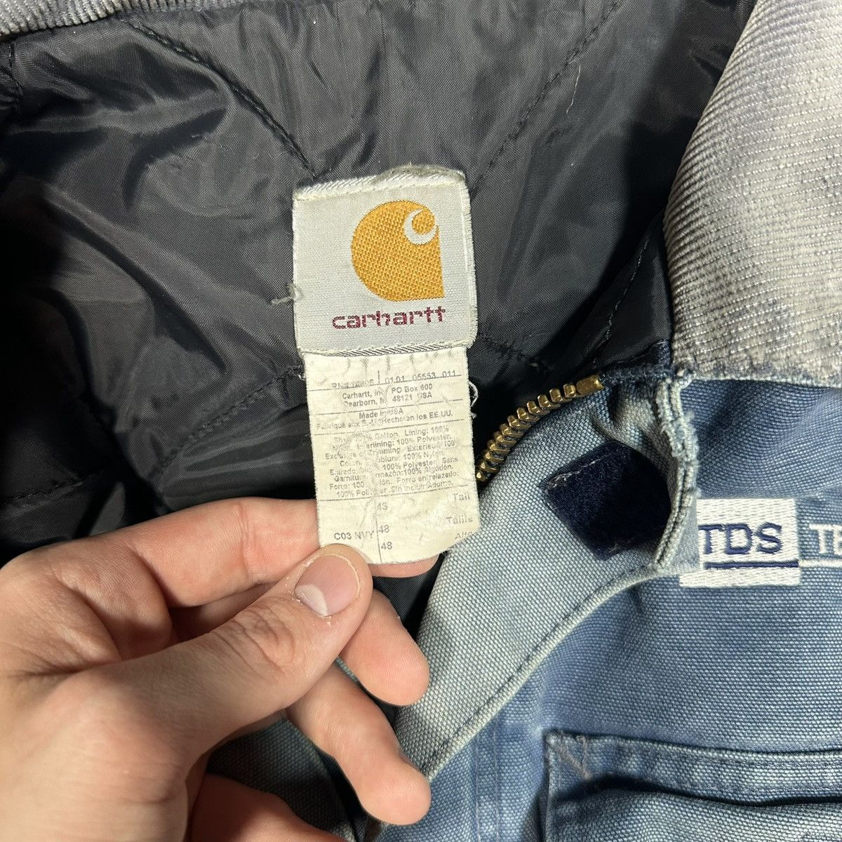 Carhartt Vintage Denim Carhartt Chore Coat “detroit style” Size US XXL / EU 58 / 5 - 2 Thumbnail