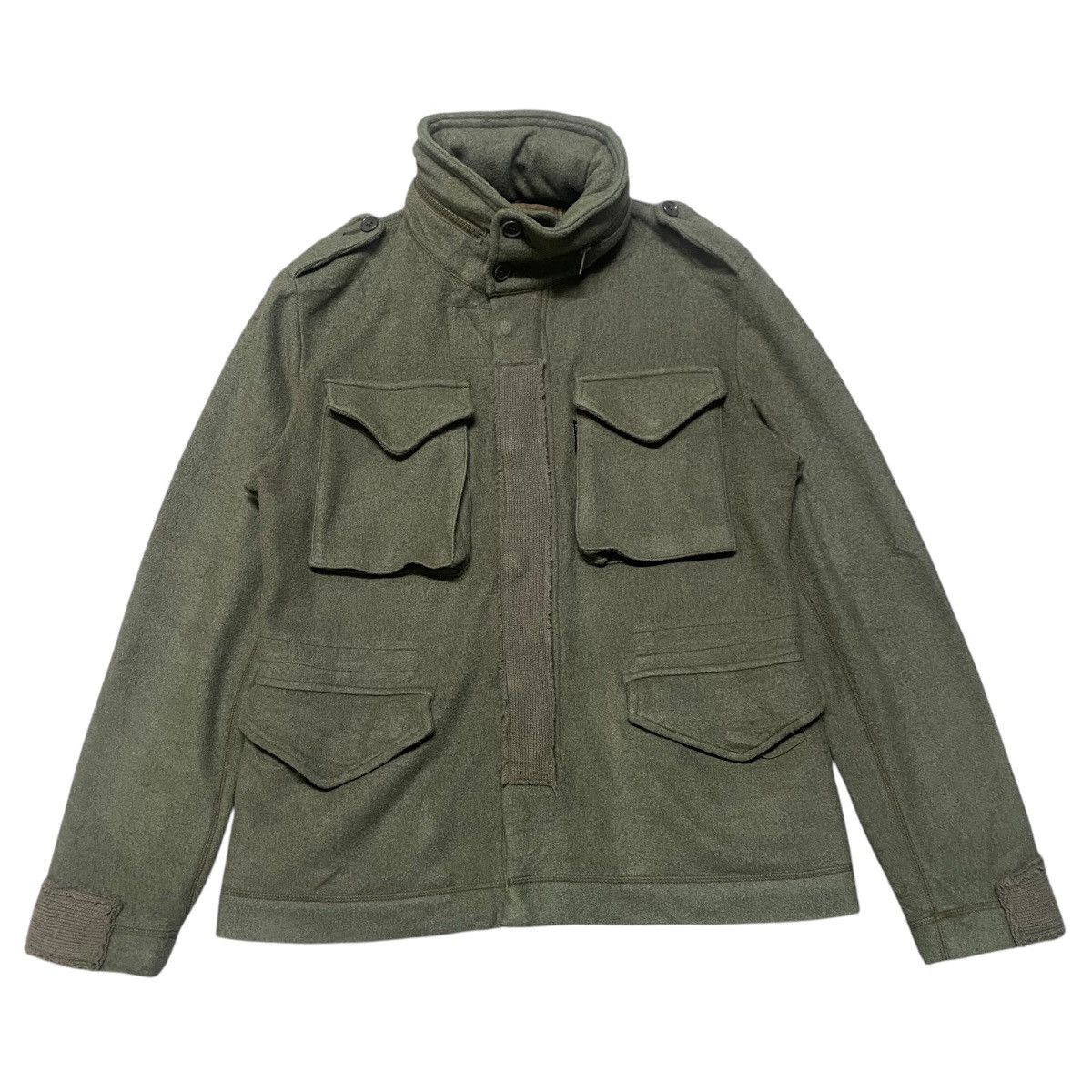 CABANE de ZUCCa AW2008 Cabane De Zucca M65 Wool Military Jacket Size US M / EU 48-50 / 2 - 4 Thumbnail