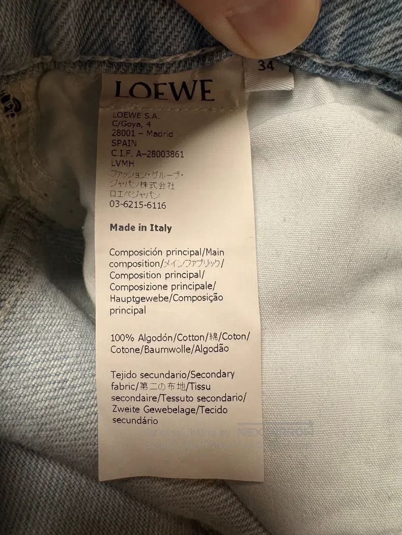 Loewe Loewe Fisherman Denim Pants Size 42" / US 20 - 5 Thumbnail