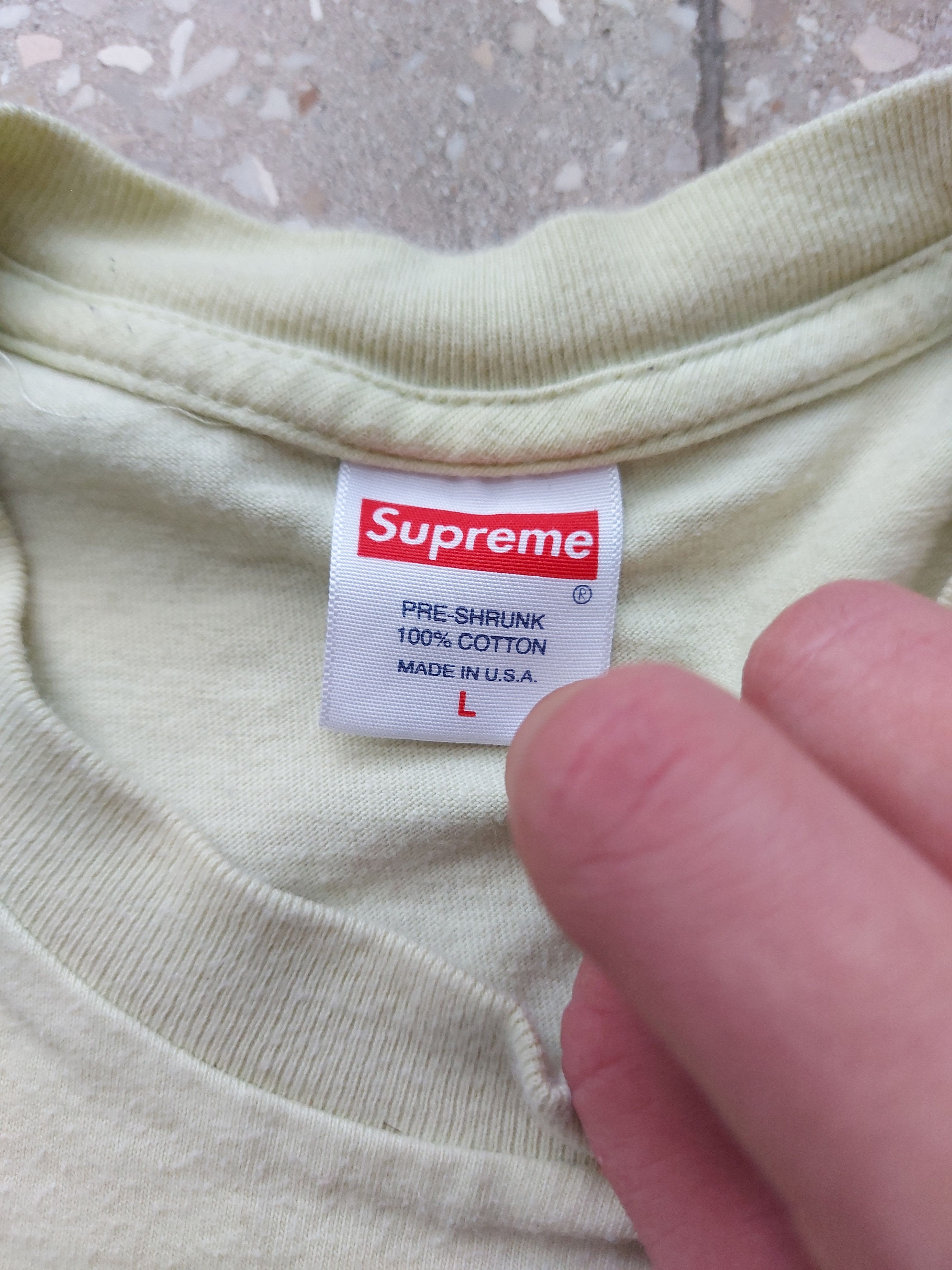 Supreme Supreme Rubber Johnny Tee Size US L / EU 52-54 / 3 - 4 Thumbnail