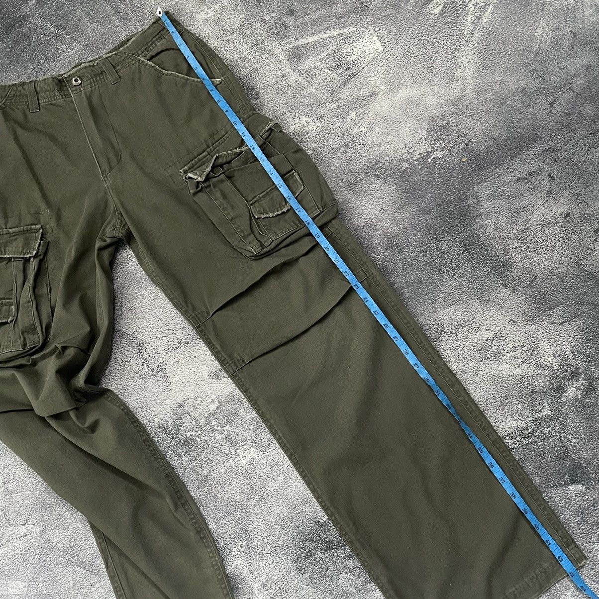 If Six Was Nine BCBS Baggy military 3D pocket Cargo pants Size US 32 / EU 48 - 12 Thumbnail