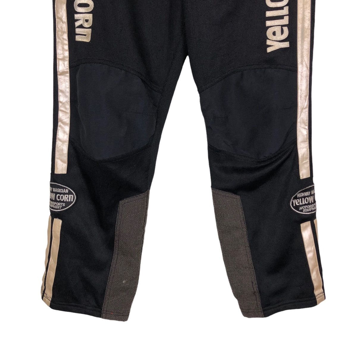 Japanese Brand 🔥BIKER RACING PANTS MOTORCROSS YELLOW CORN BIG LOGO Size US 30 / EU 46 - 5 Thumbnail