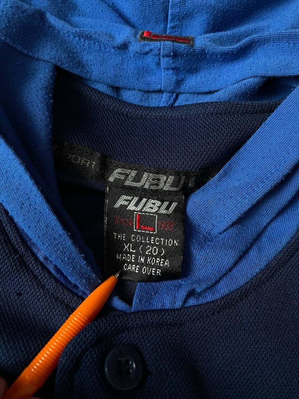 Fubu × Rap Tees Vintage 90s Fubu Rap Zip Up Hooded T-shirt Big Logo Y2K Rare Size US XL / EU 56 / 4 - 10 Thumbnail