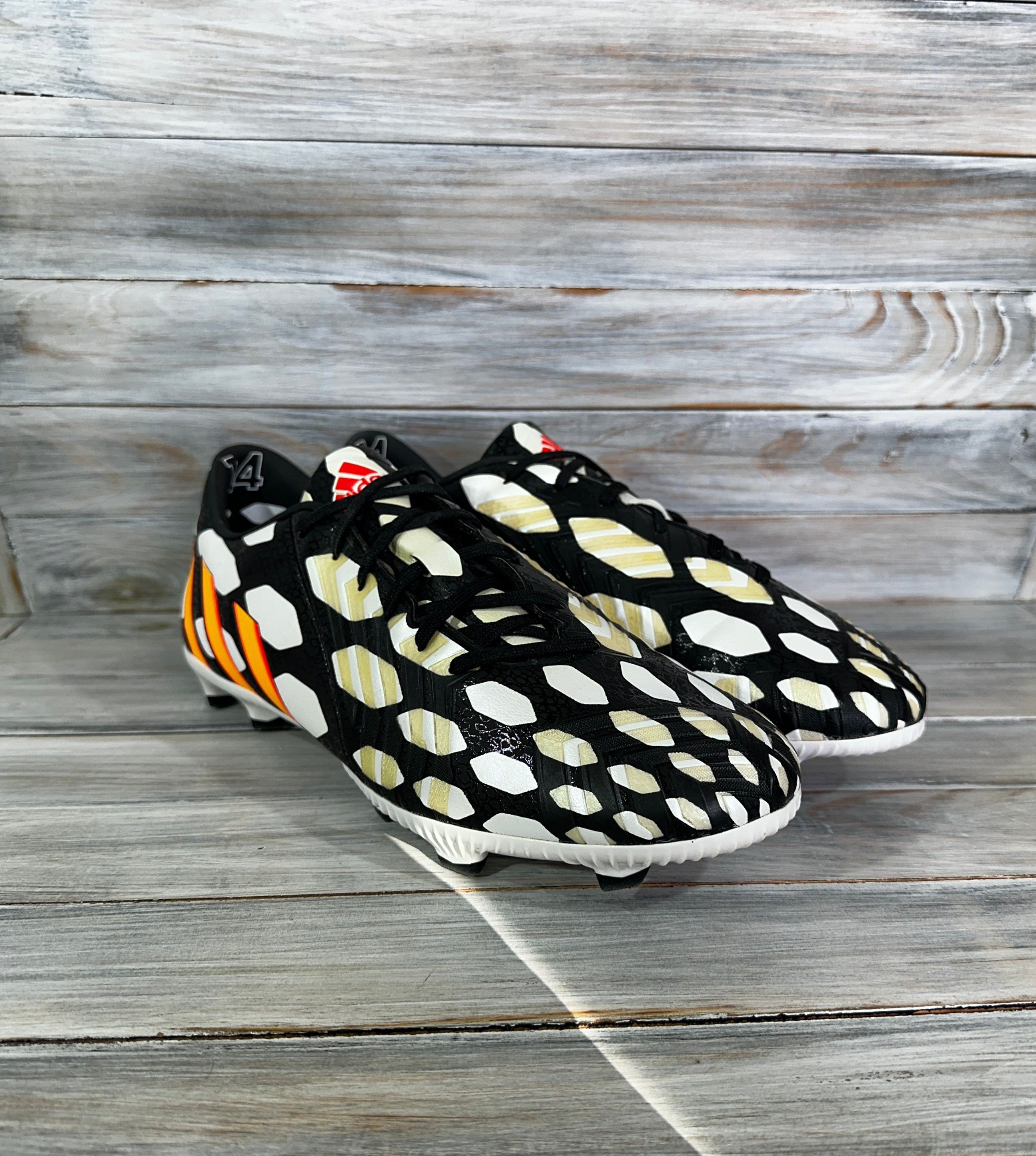 Adidas Adidas Predator Absolado TRX LZ FG Football Cleats Boots Size US 12.5 / EU 45-46 - 2 Thumbnail