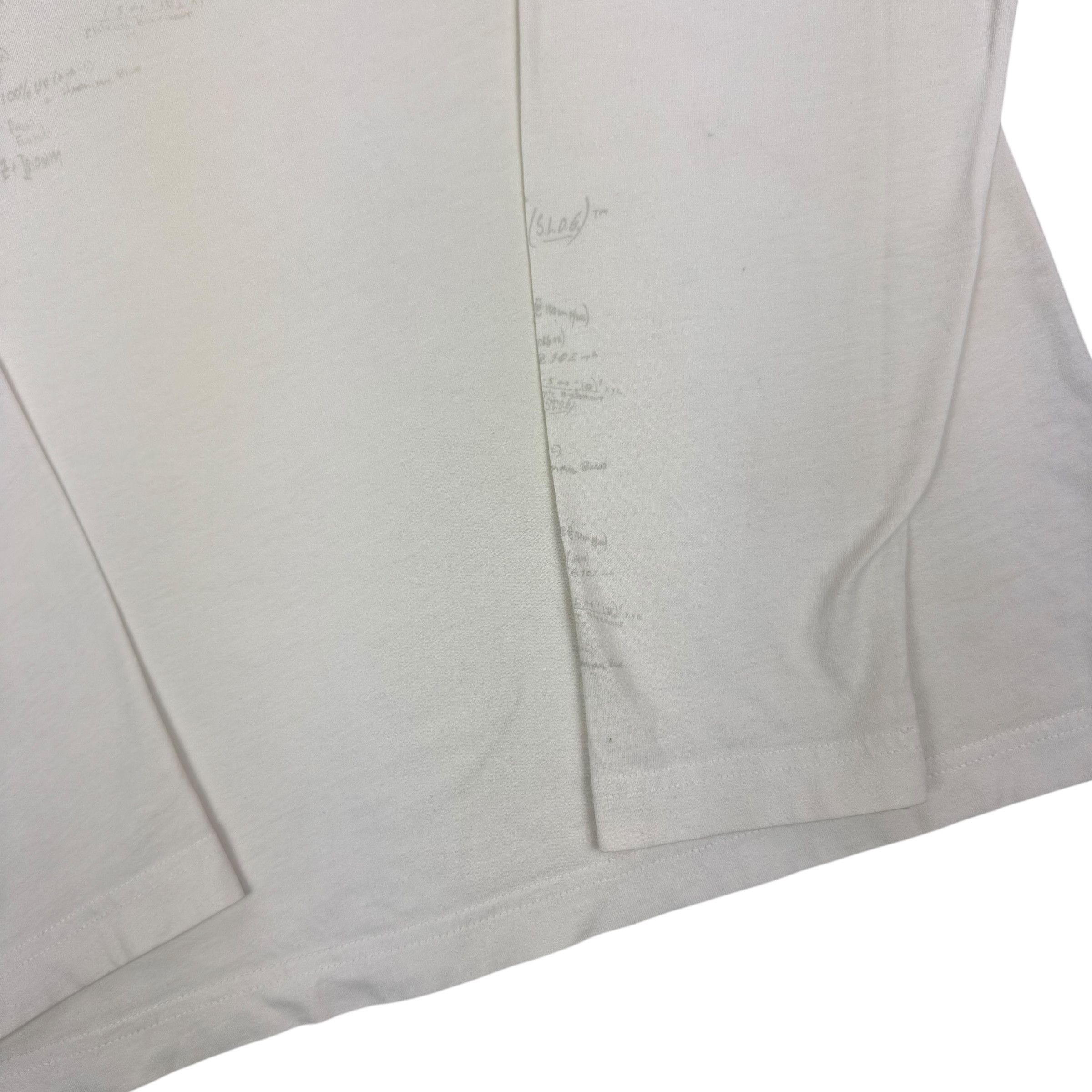 Oakley Oakley Men's White Blue Logo Cotton Long Sleeve Shirt Large Size US L / EU 52-54 / 3 - 7 Thumbnail