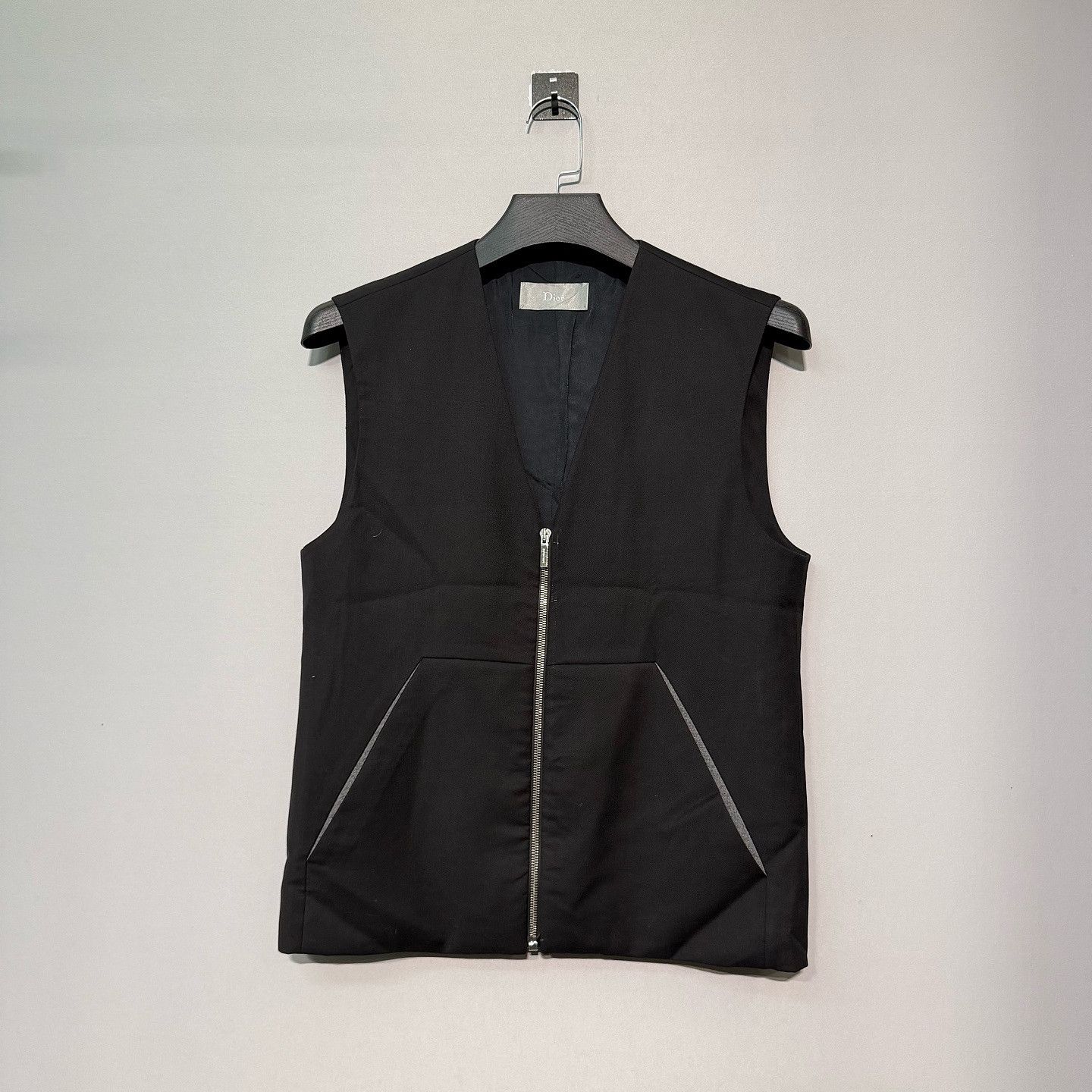 Dior Dior Virgin Wool Zip-up Vest Size 48 Size US M / EU 48-50 / 2 - 1 Thumbnail