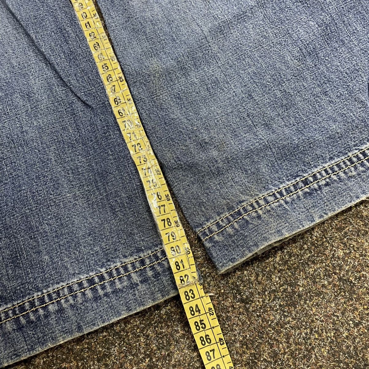 Vintage Y2K Baggy Cargo Pants Distressed Multi Pocket Skate Jeans Size 32" / US 10 / IT 46 - 7 Thumbnail