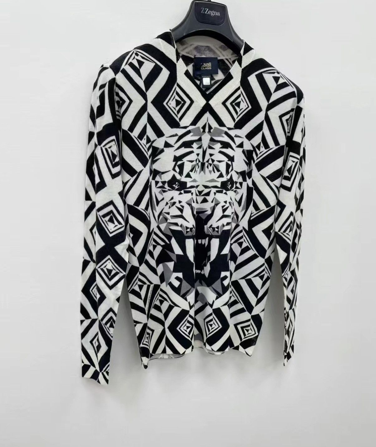 Roberto Cavalli Class Roberto Cavalli 100% Wool Sweater J30 Size US S / EU 44-46 / 1 - 2 Thumbnail