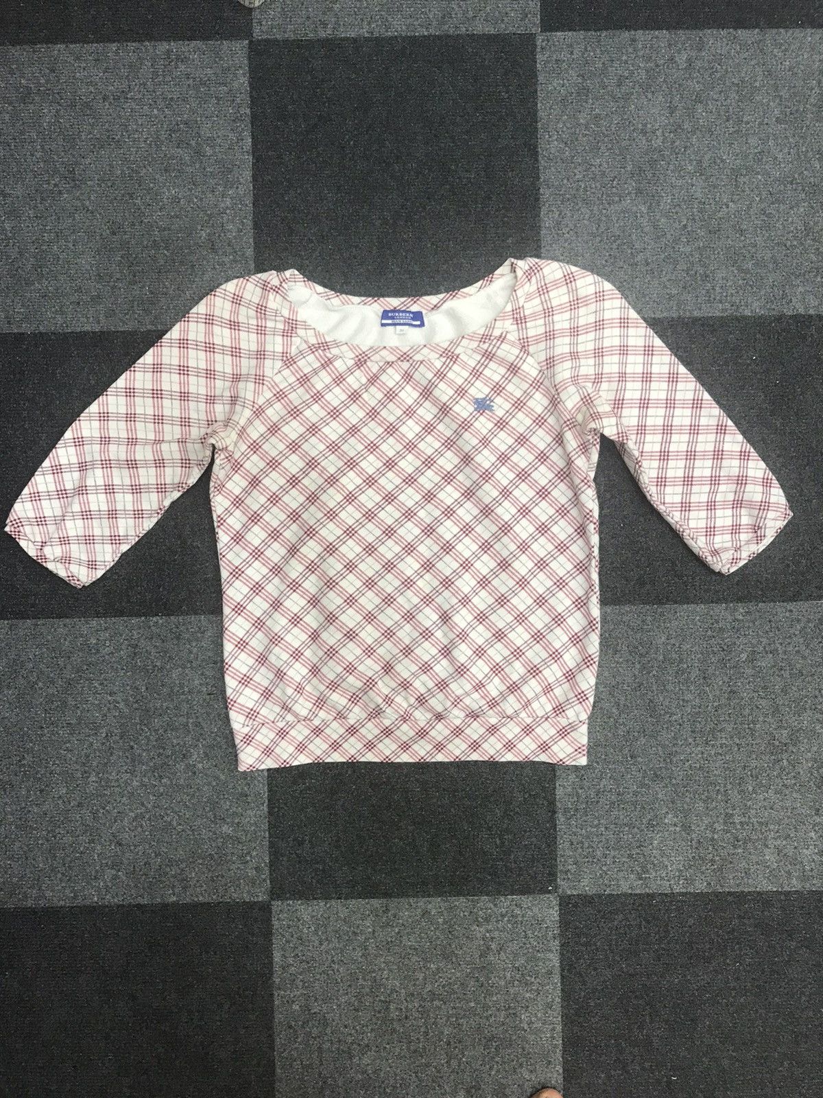 BURBERRY BLUE LABEL 3 Quarter Sweat Shirt