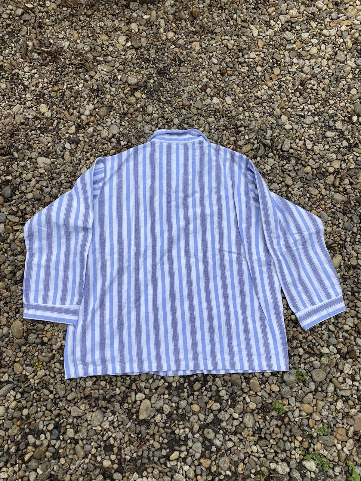 Derek Rose × Vintage Vintage 70s Derek Rose Dense Work Shirt Size US XL / EU 56 / 4 - 7 Thumbnail